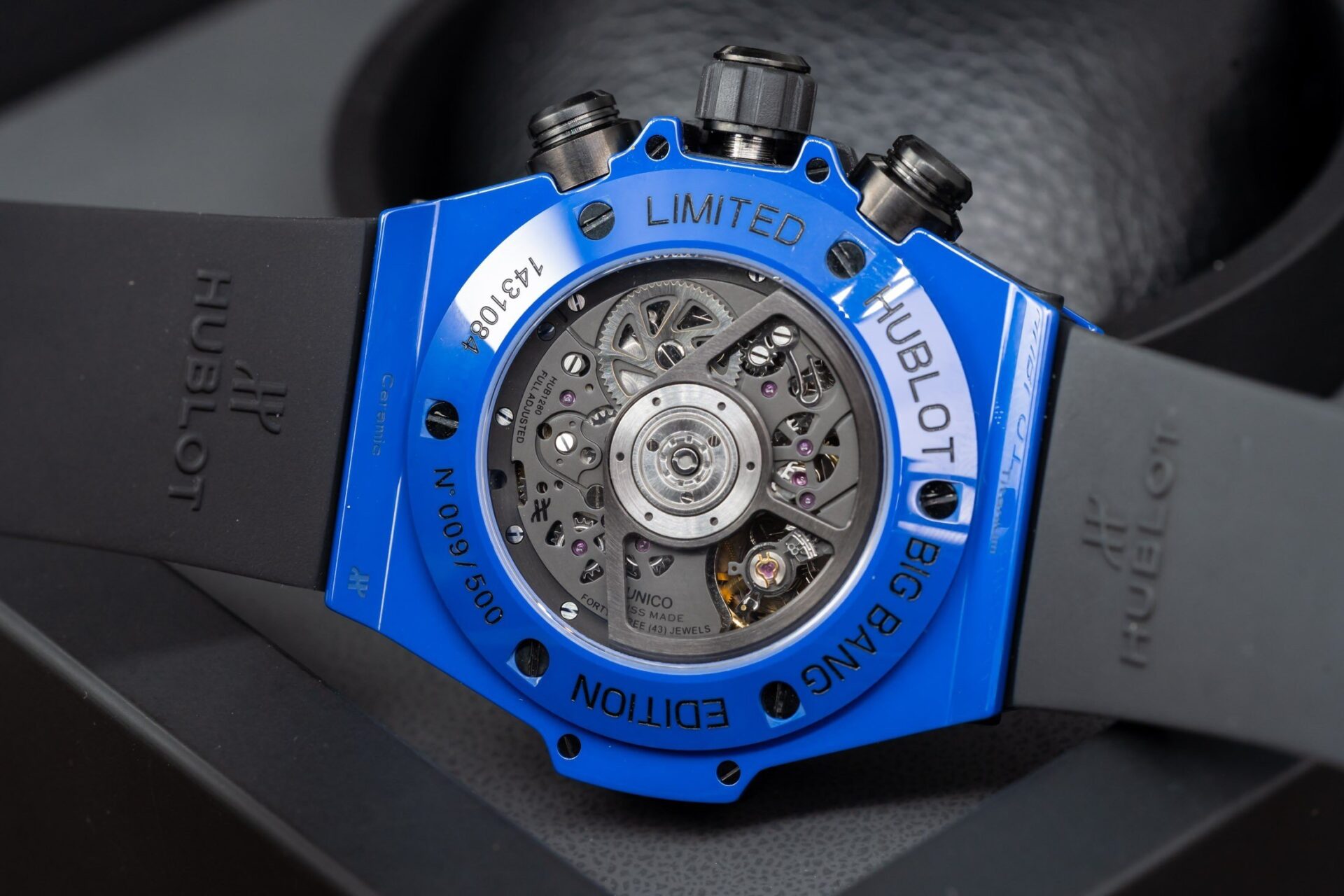 Hublot Replica 11 Watch Big Bang Unico Blue Magic BBF Factory 45mm