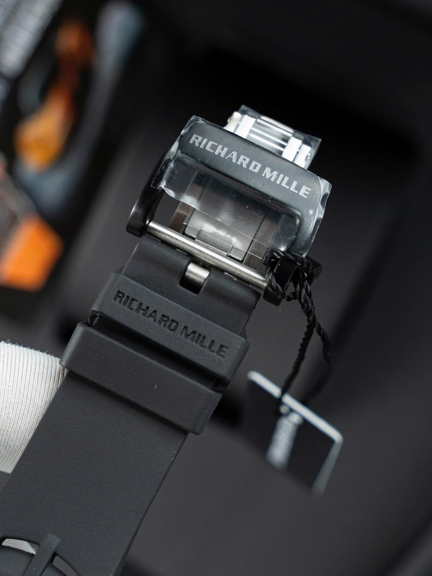 Richard Mille RM65-01 Imitation Watches Black Rubber Strap 44.5×49.9mm