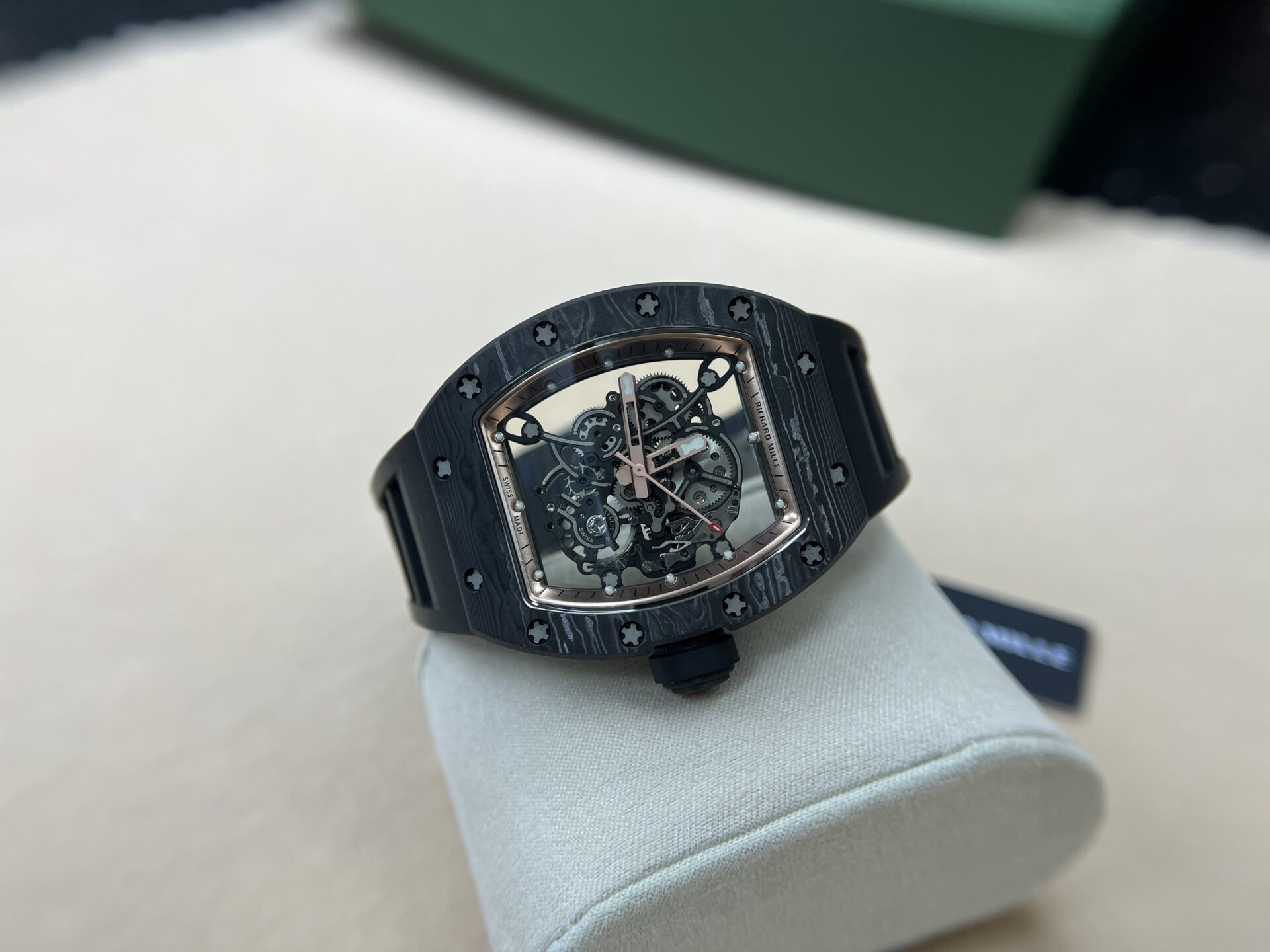 Richard Mille Replica Watch RM055 Bubba Watson Full Carbon BBR 45mm