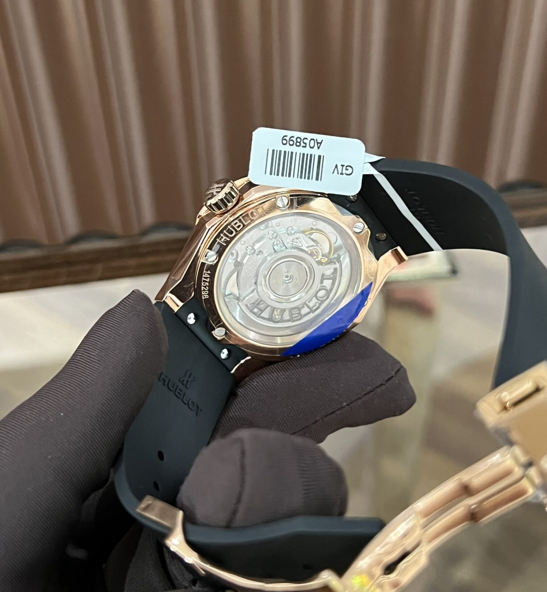 Hublot Replica 1:1 Watch Orlinski King Gold Demi With Moissanite Diamond 40mm