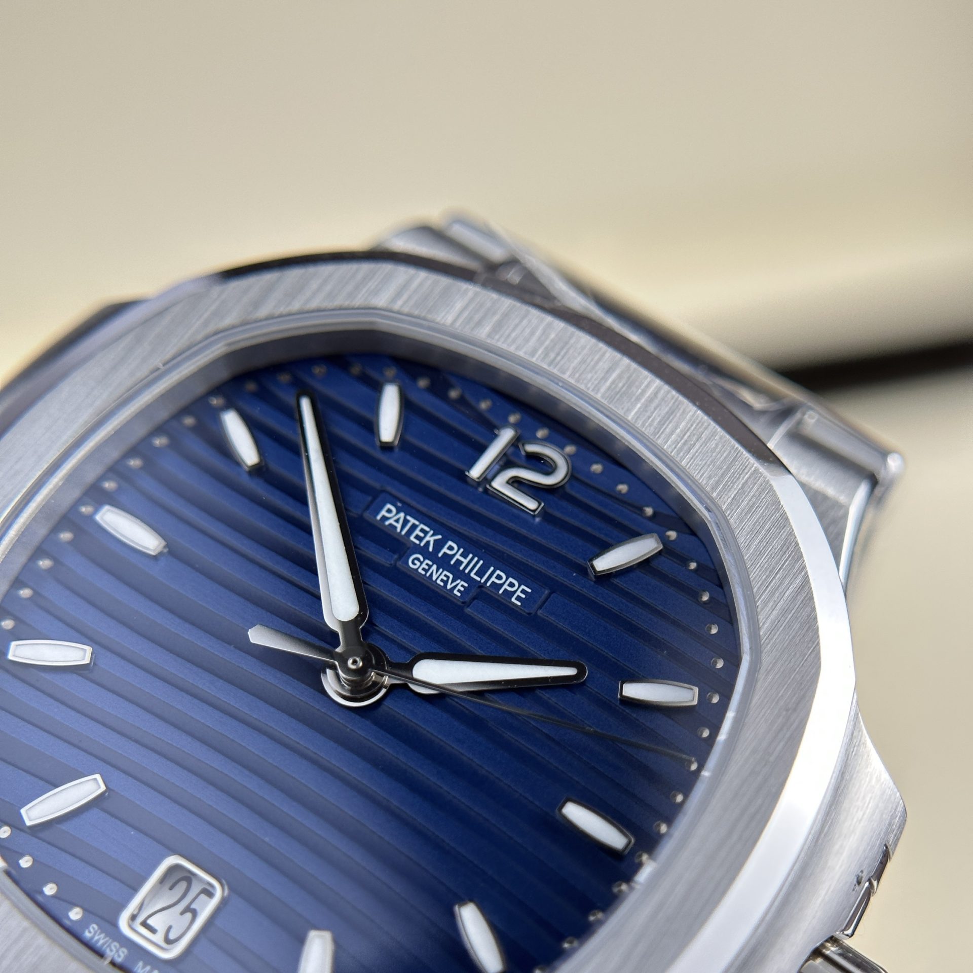 Patek Philippe Replica 11 Watch Women s Nautilus 7118 Blue Dial 3K Factory 35.2mm