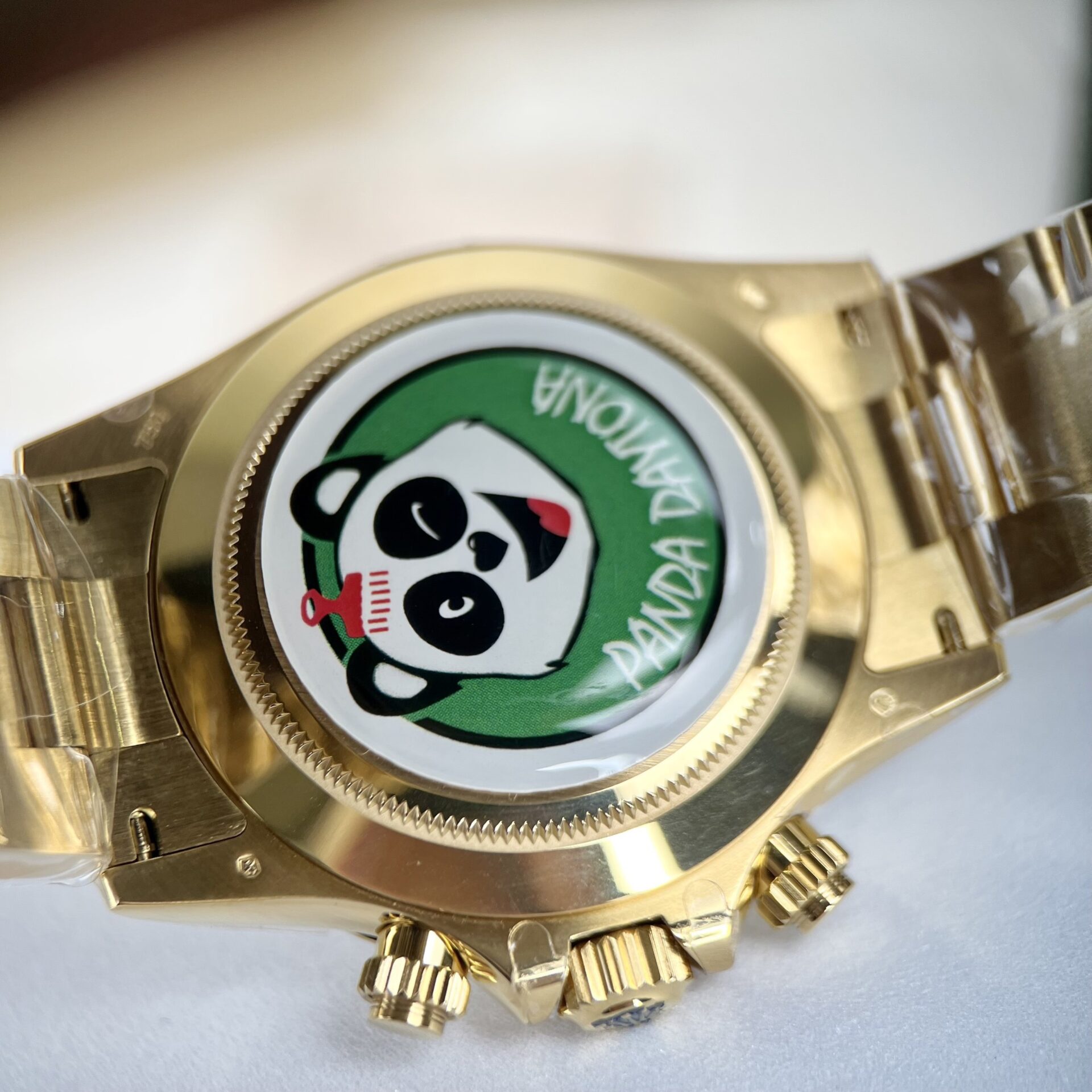 Rolex Replica 1:1 Watch Cosmograph Daytona 116508 Yellow Gold Plated BT Factory 40mm