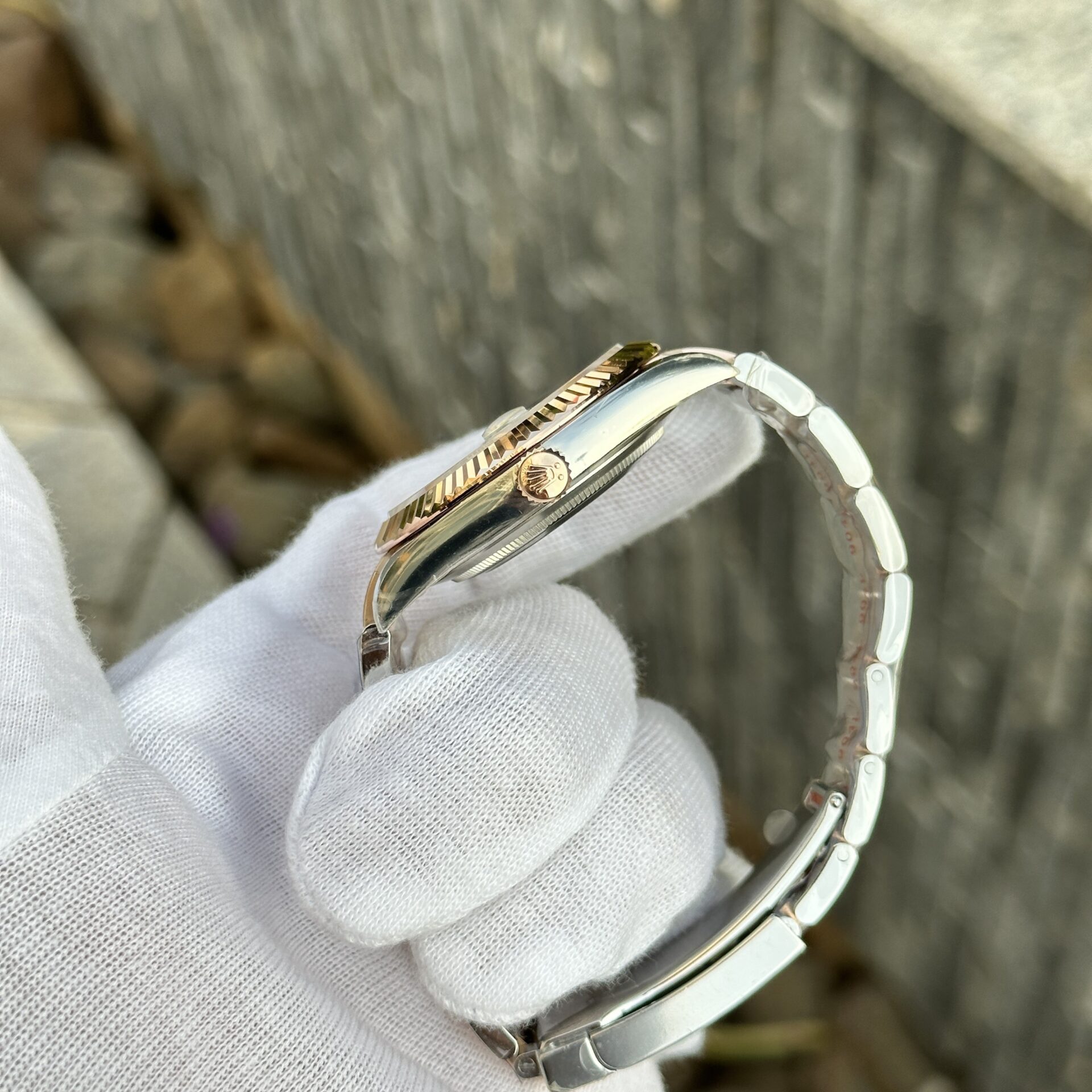 Rolex Replica Watch DateJust 126331 White Brick Dial Metal Strap 41mm