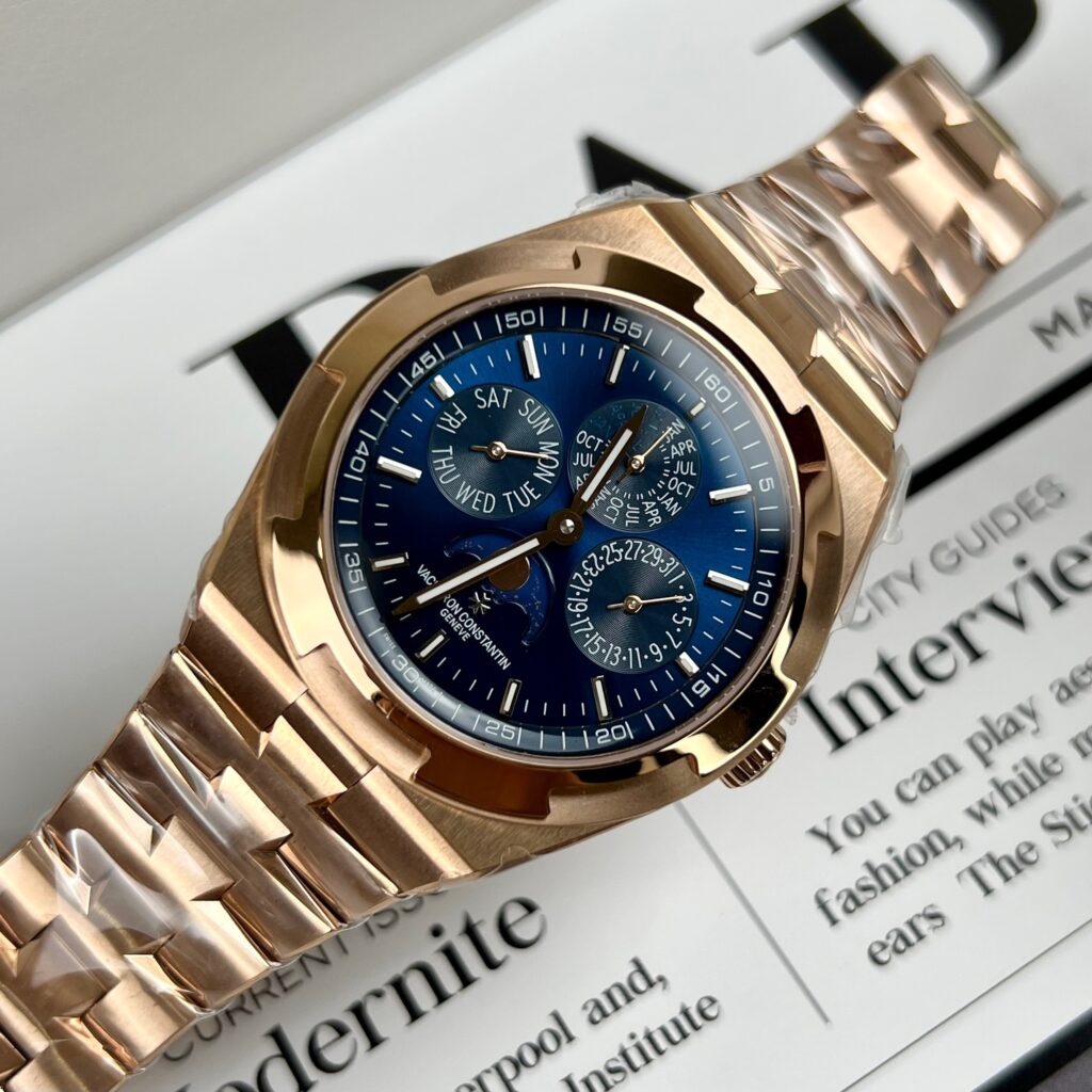 Vacheron Constantin Replica 11 Watch Overseas 5500V Blue Dial 42.5mm