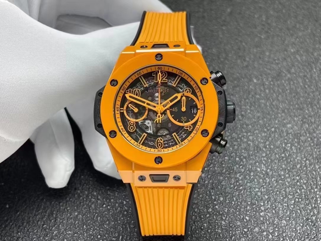 Replica Hublot Watch Big Bang Unico Orange Ceramic BBF Factory 42mm