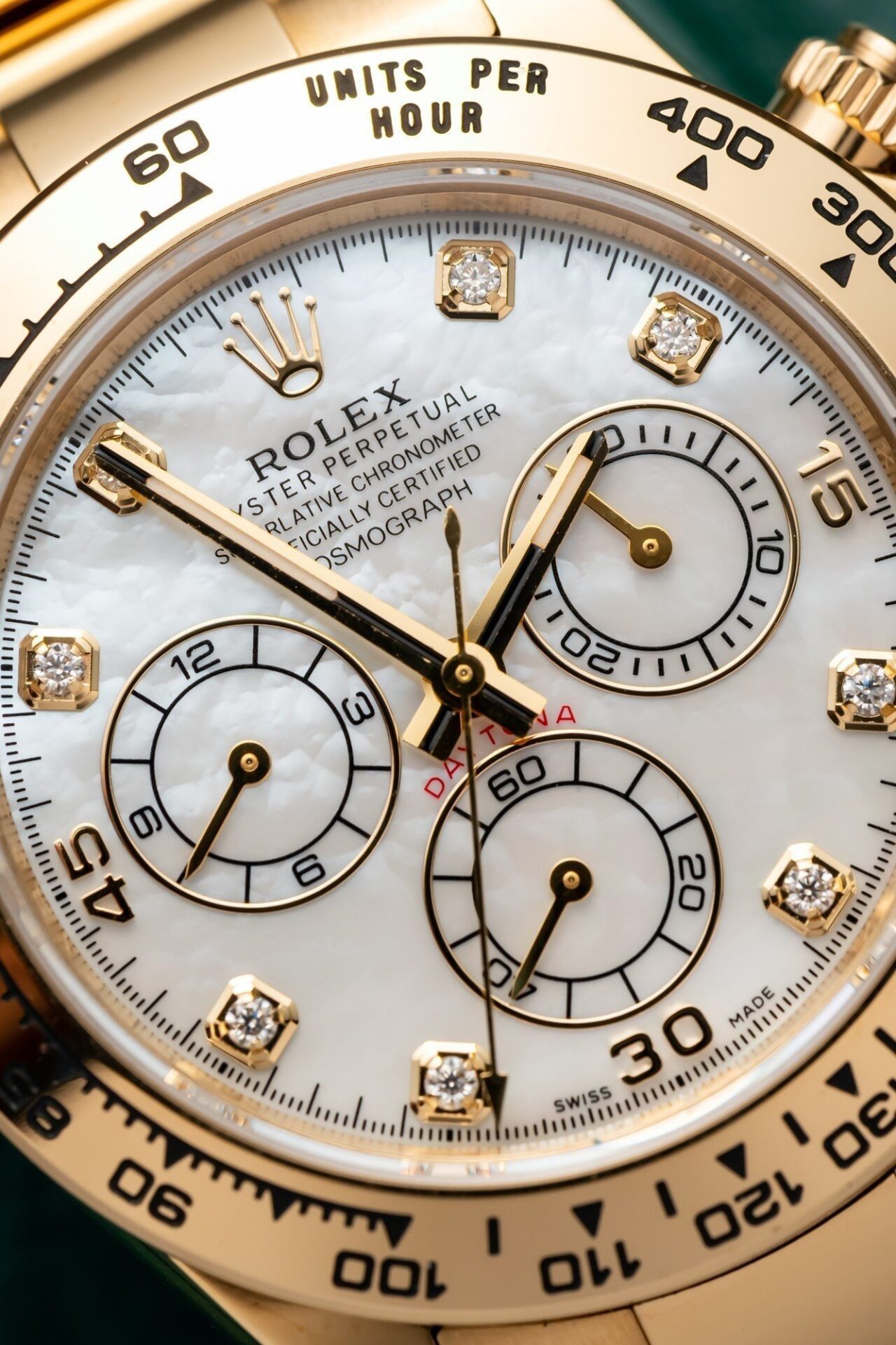 Rolex Replica 1:1 Watch Daytona 116508 White Mother-of-Pearl Dial Clean Factory 40mm