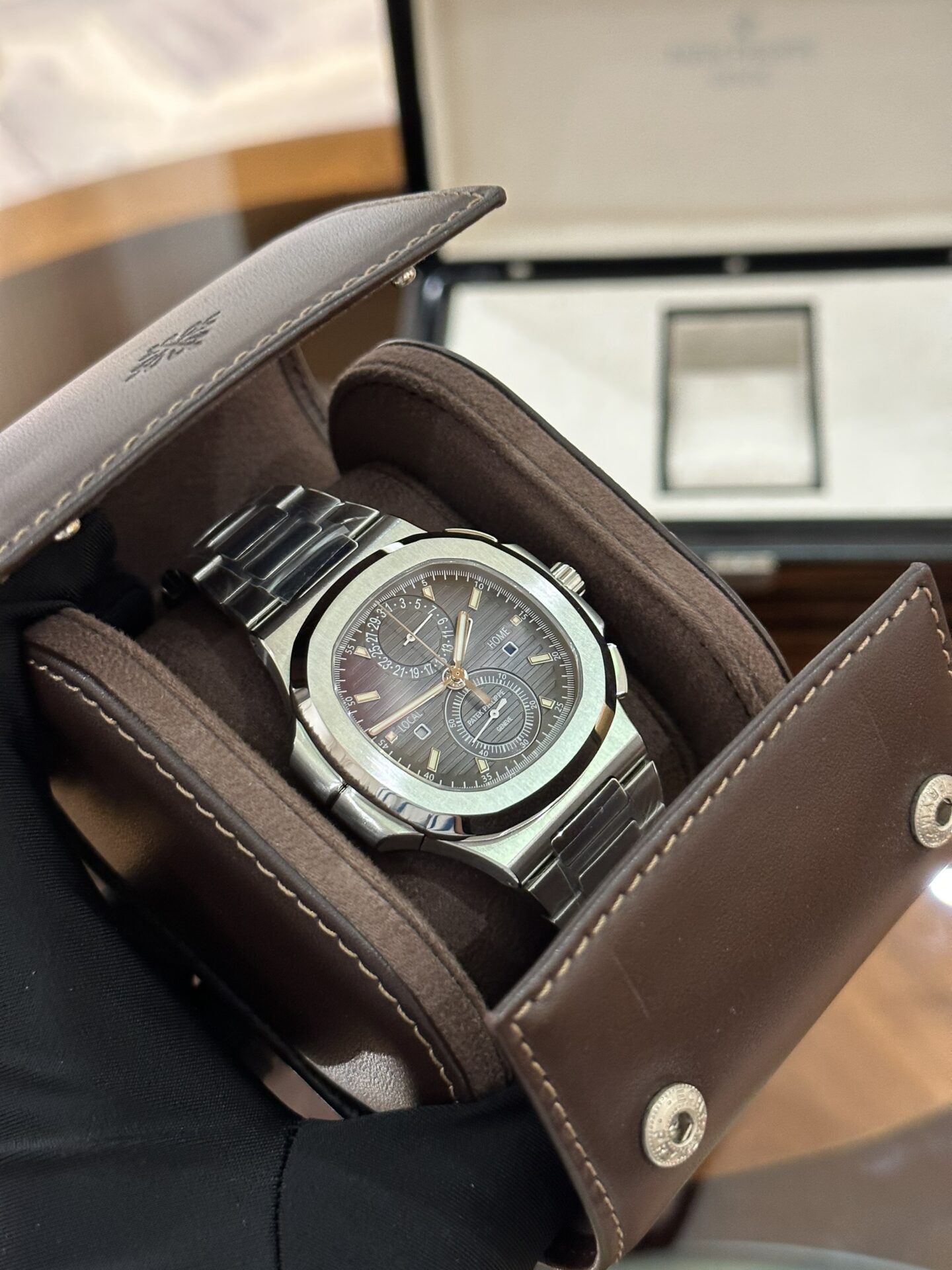 Patek Philippe Replica 1:1 Watch Nautilus 5990 Steel Strap Factory PPF 40mm