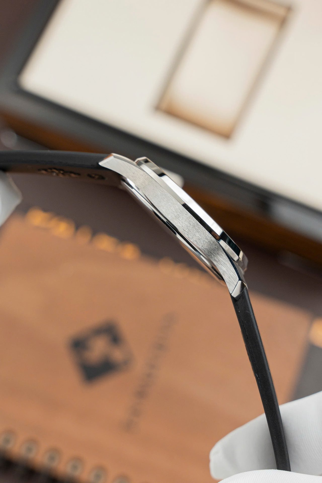 Patek Philippe Aquanaut 5067 Replica Watches Bezel Moissanite Diamonds PPF Factory 35.6mm