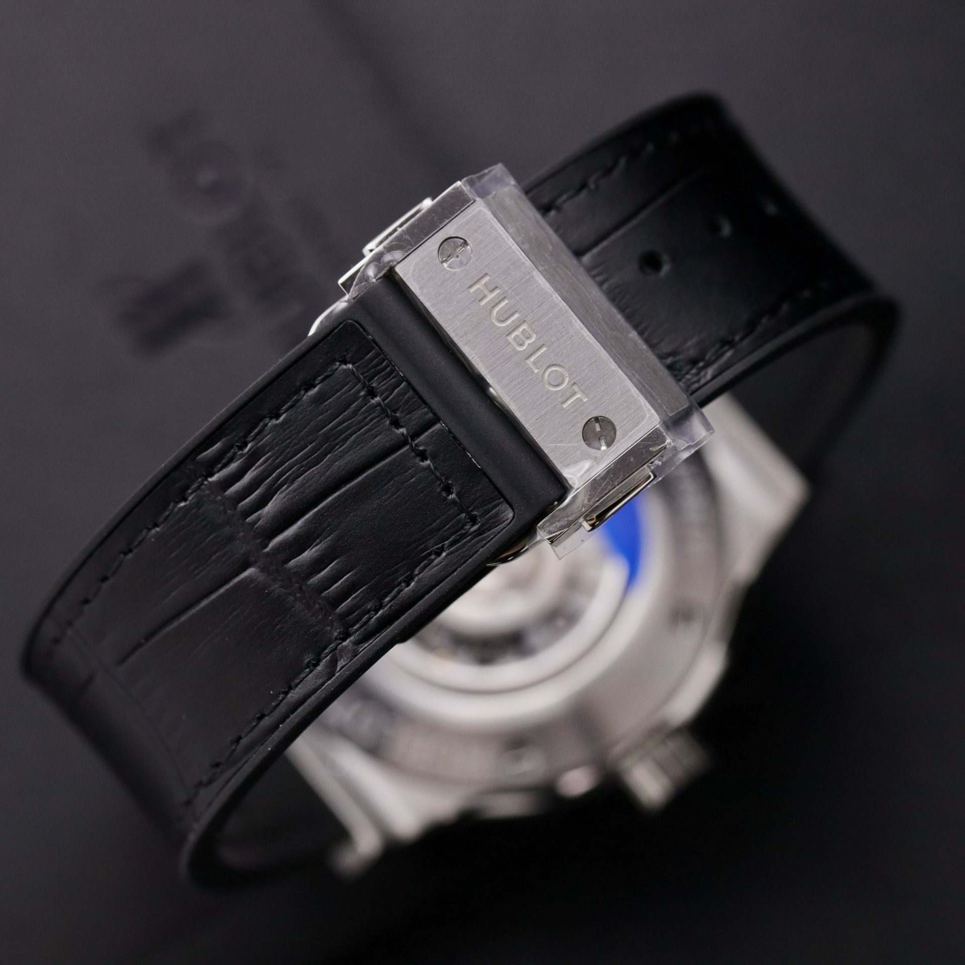 Hublot Replica 11 Watch Classic Fusion Face Black Moissanite Diamond APS Factory 42mm