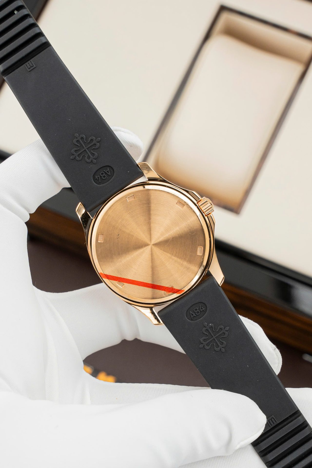 Patek Philippe Aquanaut 5067 Replica Watch Bezel Moissanite Diamonds PPF Factory 35.6mm