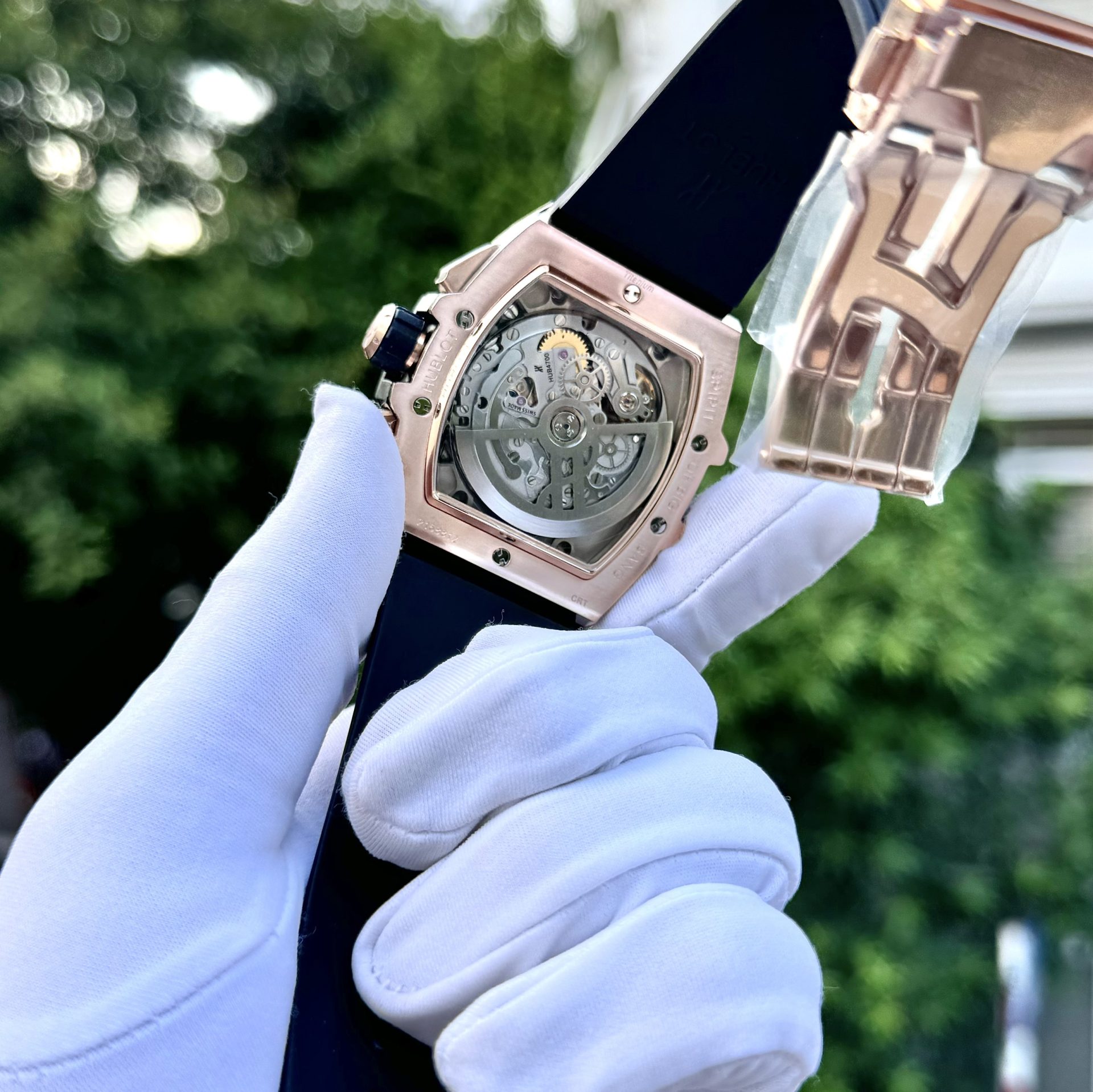 Hublot Replica 1:1 Watch Spirit Of Big Bang Chronograph King Gold 42mm