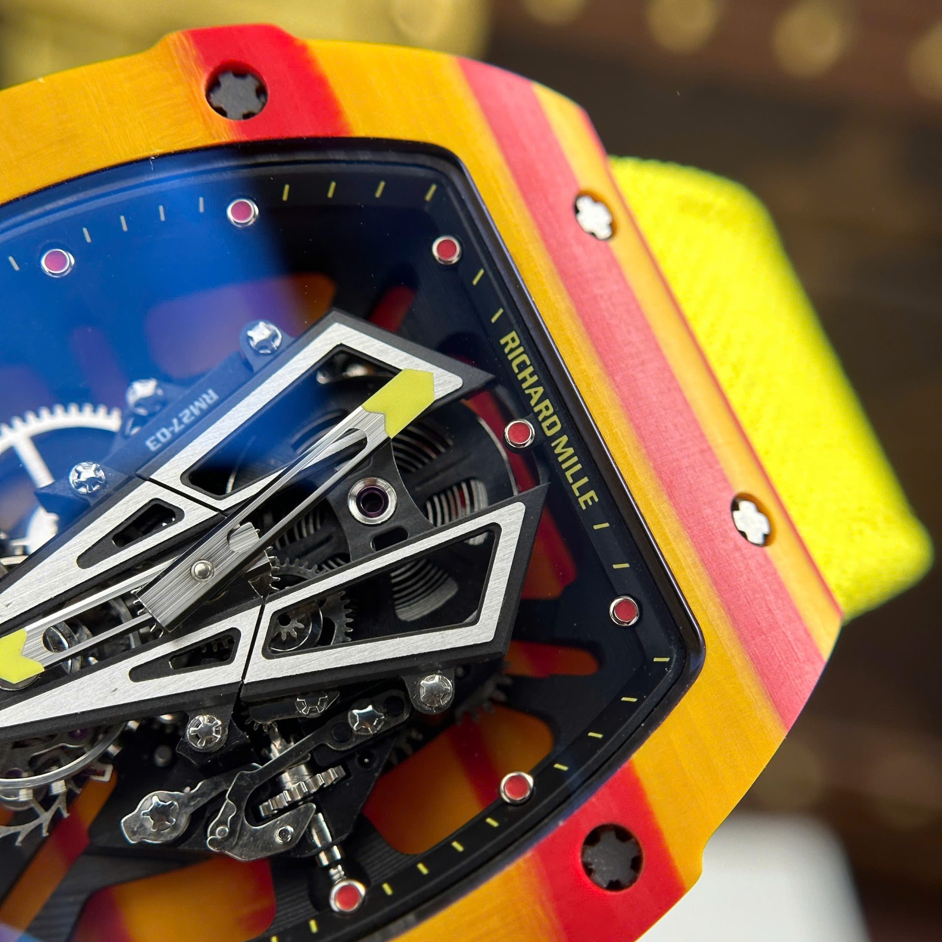 Richard Mille Replica Watches RM27-03 Tourbillon Full Carbon 44mm