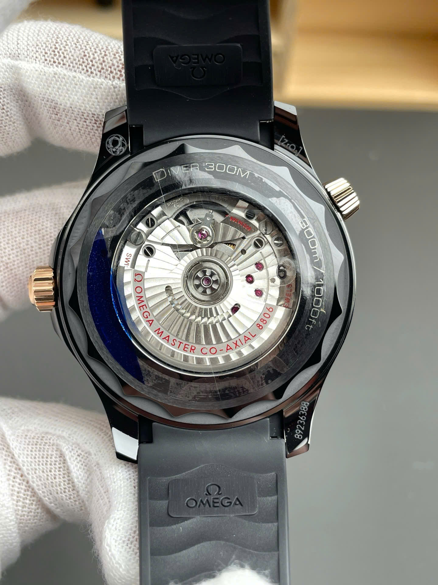 Omega Seamaster Chronometer Black Ceramic Imitation Luxury Watches Best Quality VS Factory 42mm