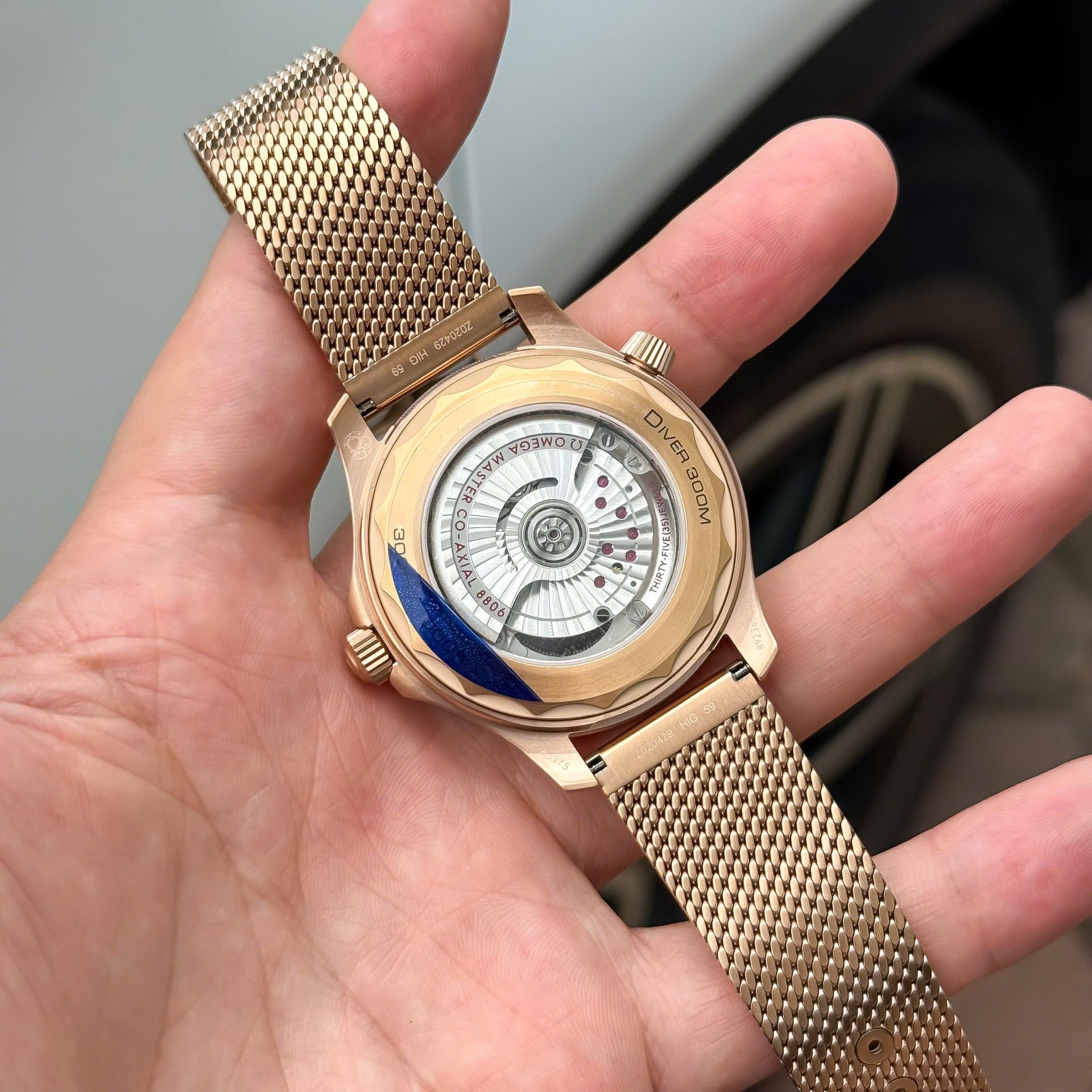 Omega Replica 11 Watch Seamaster Diver 300M Bronze Gold VS Factory 42mm