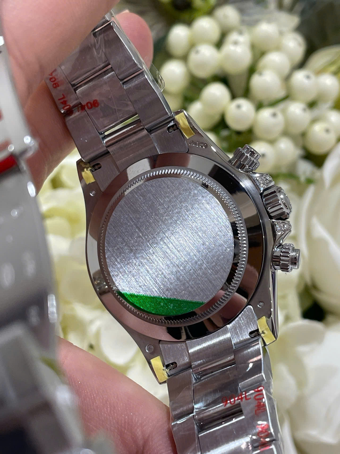 Rolex Daytona 126599TSA Imitation Watches 18K White Gold Wrapped   Synthentic Sapphire 40mm