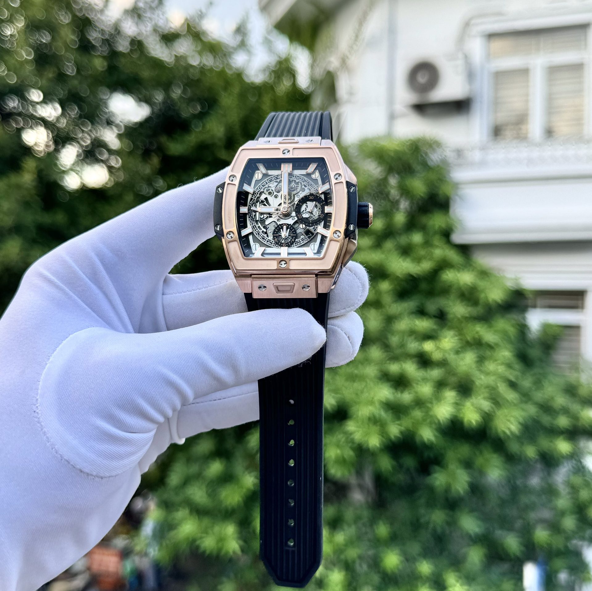 Hublot Replica 1:1 Watch Spirit Of Big Bang Chronograph King Gold 42mm