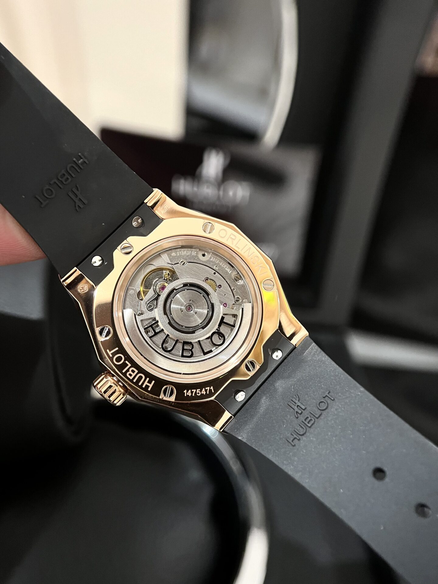 Hublot Replica Watch Orlinski King Gold Black Dial APS Factory 40mm