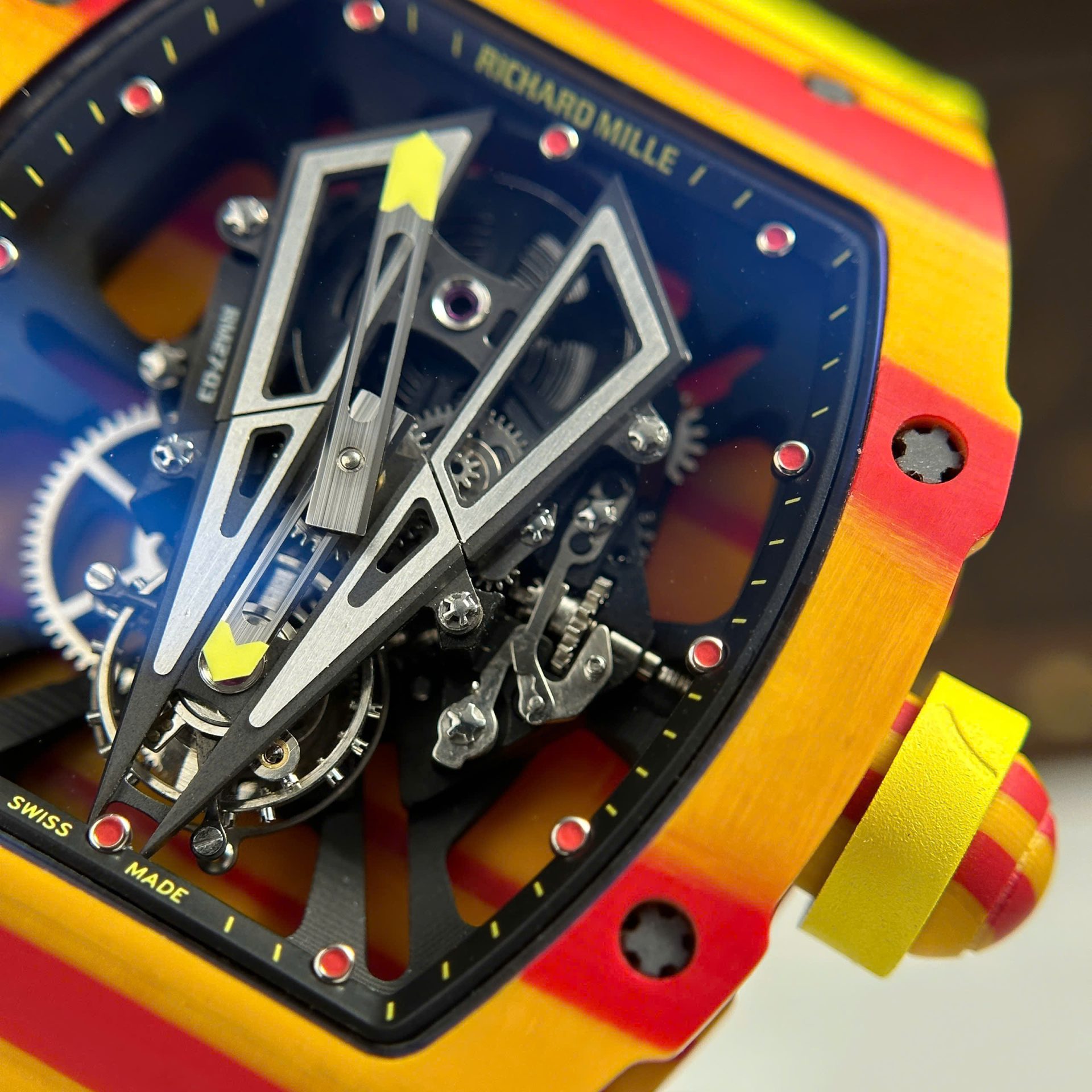 Richard Mille Replica Watches RM27-03 Tourbillon Full Carbon 44mm