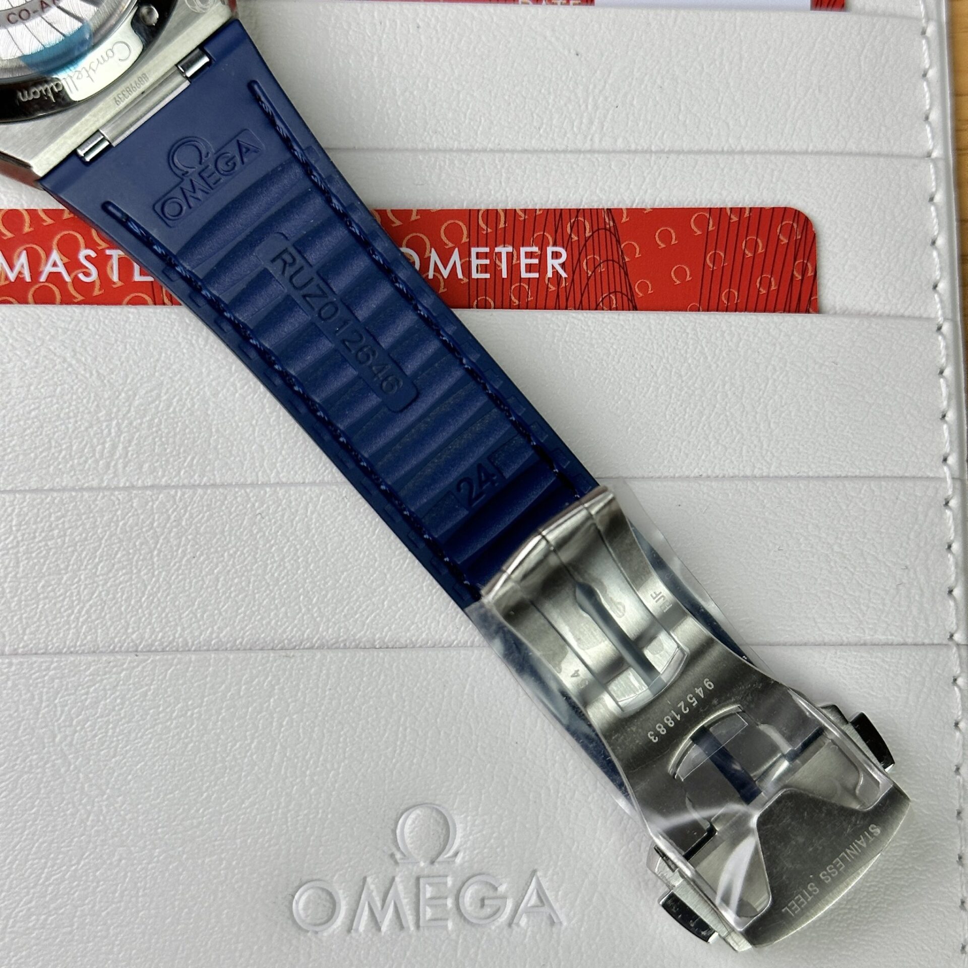 Omega Replica 1:1 Watch Constellation Blue Leather Strap VS Factory 41mm