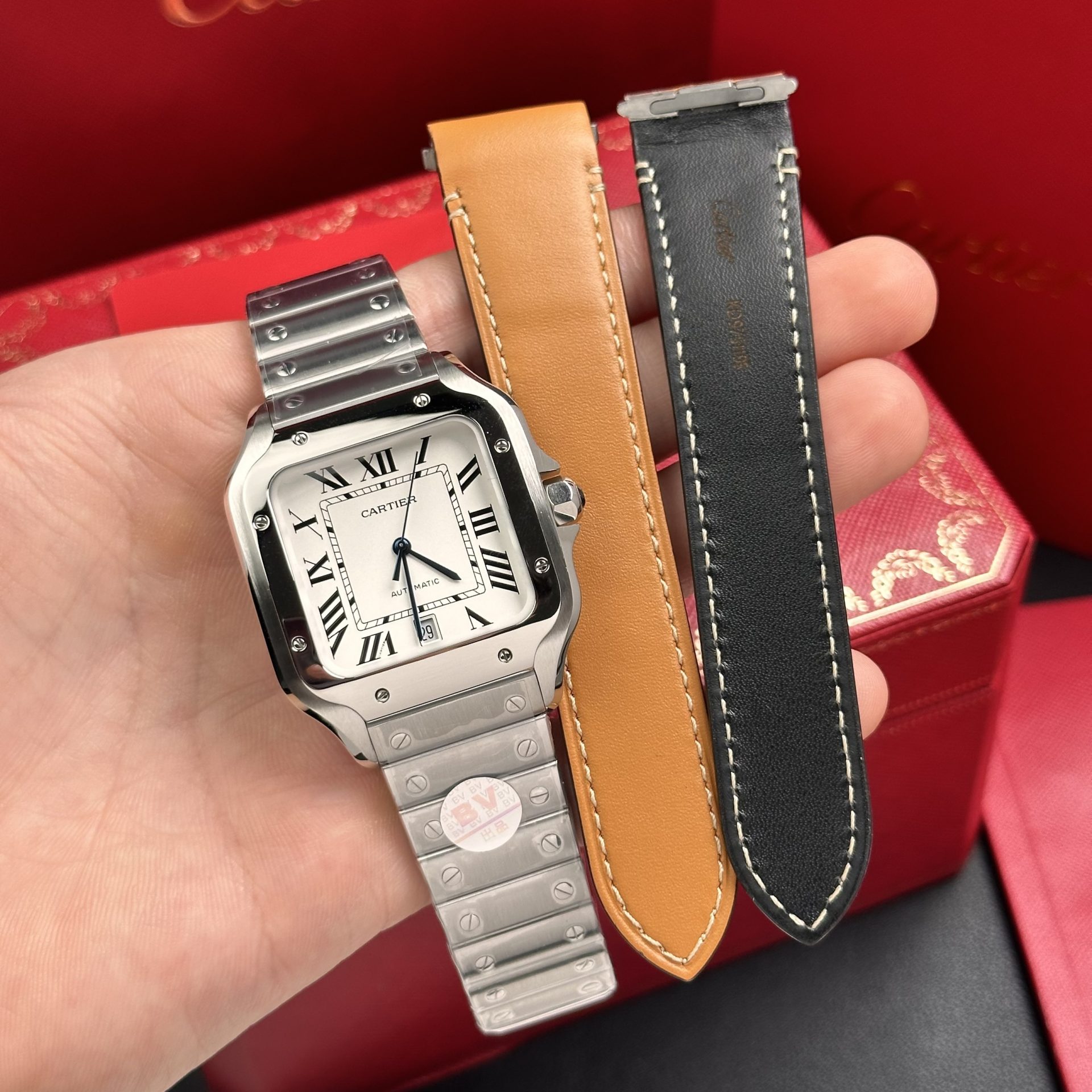 Cartier Replica 1:1 Watch Santos de Cartier WSSA0018 BV Factory 39.8mm