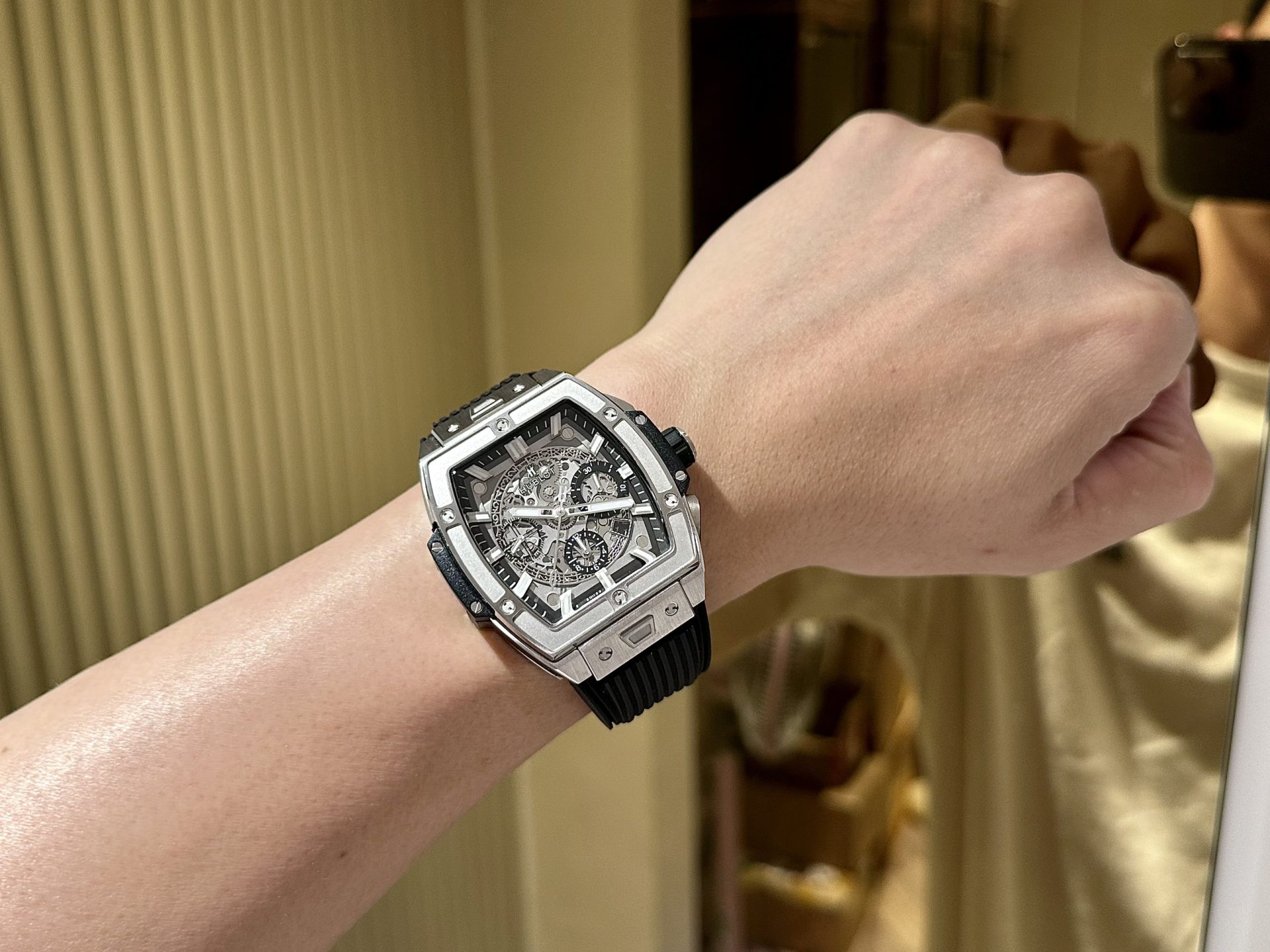 Hublot Replica 1:1 Watch Spirit Of Big Bang Black Titanium Chronograph 42mm
