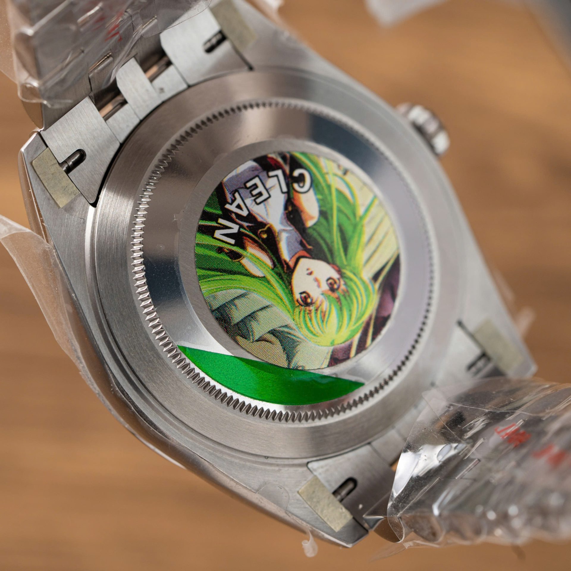 Rolex Replica Watch DateJust Blue Dial With Moissanite Diamond Bezel Factory Clean 41mm