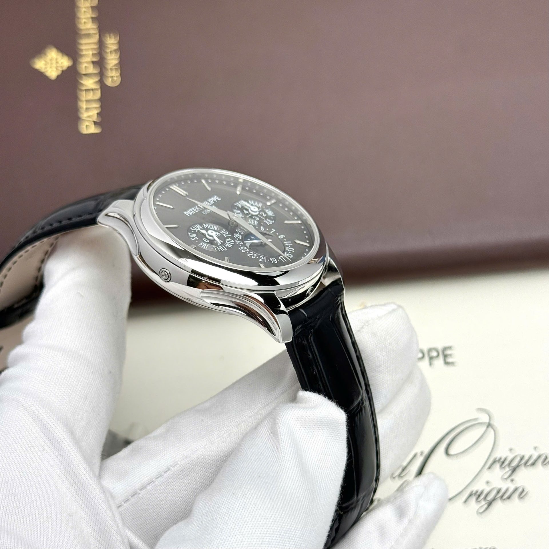 Patek Philippe Super Clone Watches Grand Complications 5327G Automatic Movement Gray Dial 40mm