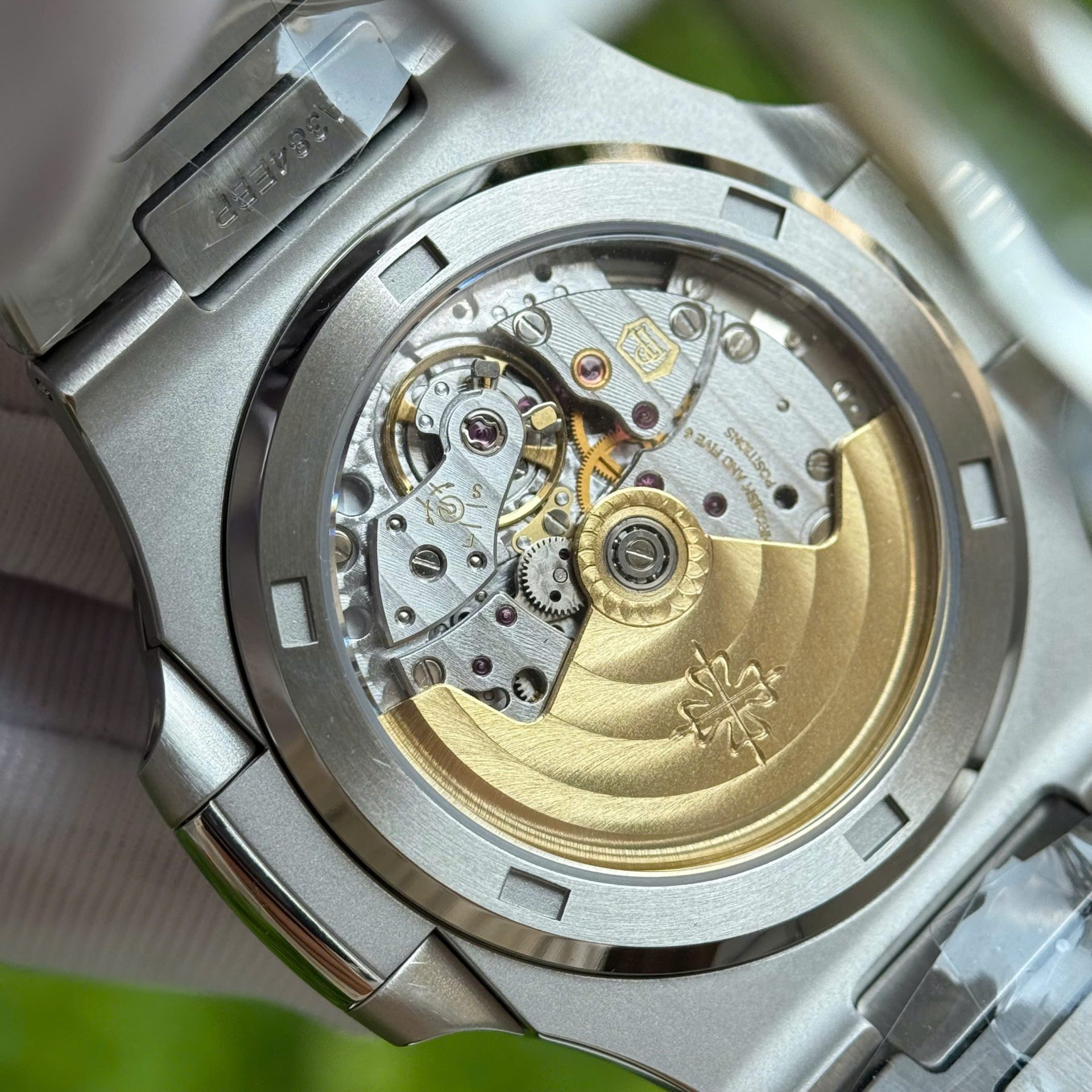 Patek Philippe Nautilus 5711 Clone Watches Green Dial Metal Wire Custom BBF Factory 40mm