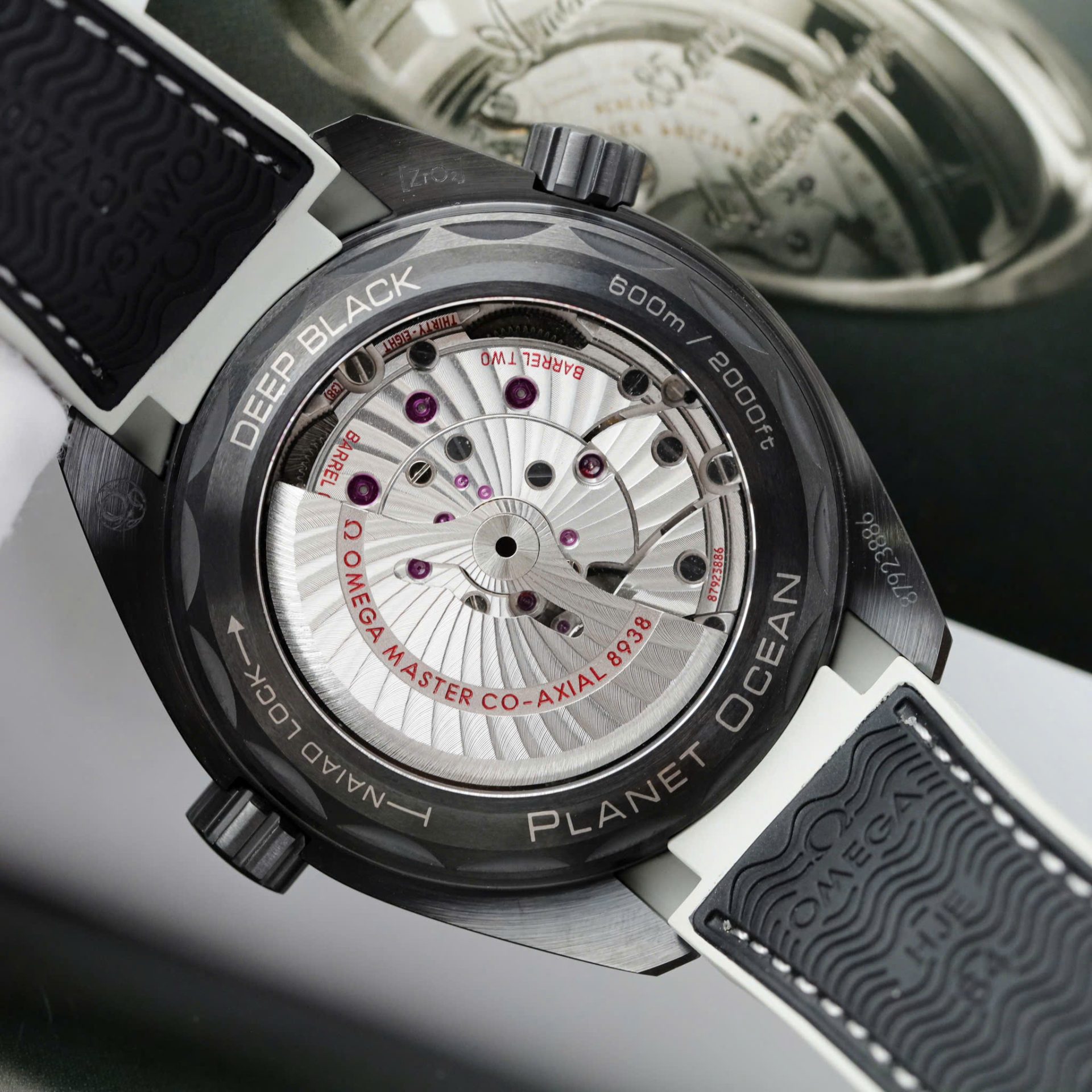 Omega Seamaster Planet Ocean Worldtimer Imitation Watches Black Ceramic Rubber Strap VS Factory 45.5mm