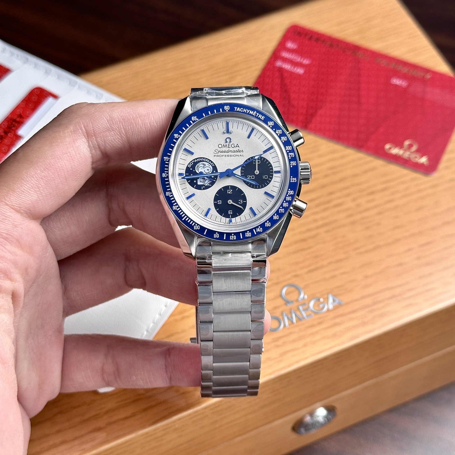 Omega Replica 1:1 Watch Speedmaster Snoopy Avard Anniversary GS Factory 42mm