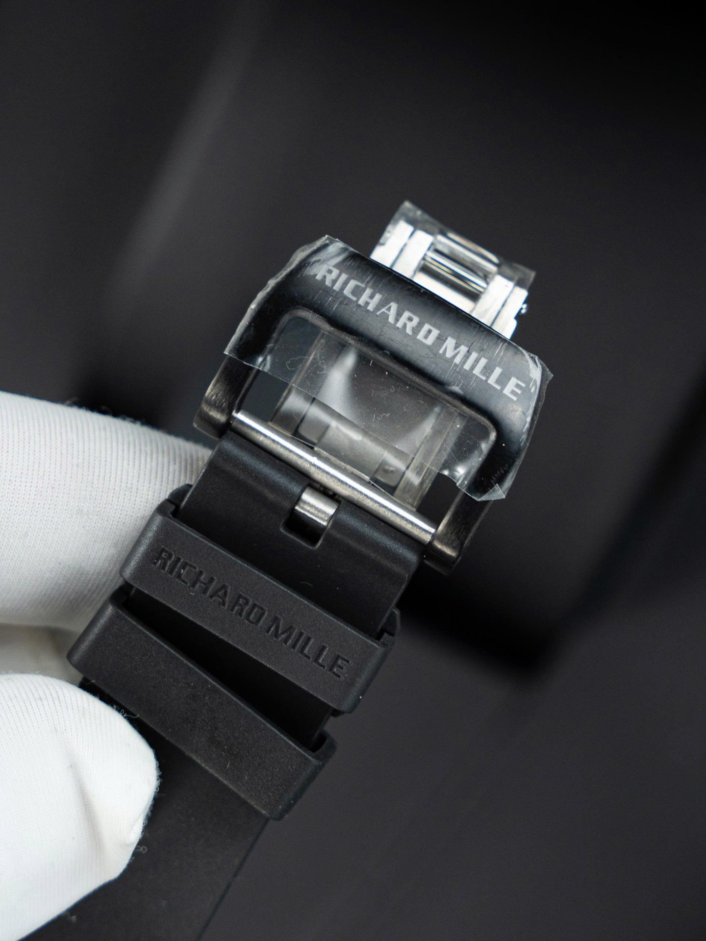 Richard Mille RM68-01 Cyril Kongo Imitation Watches Black Ceramic Rubber Strap 45mm