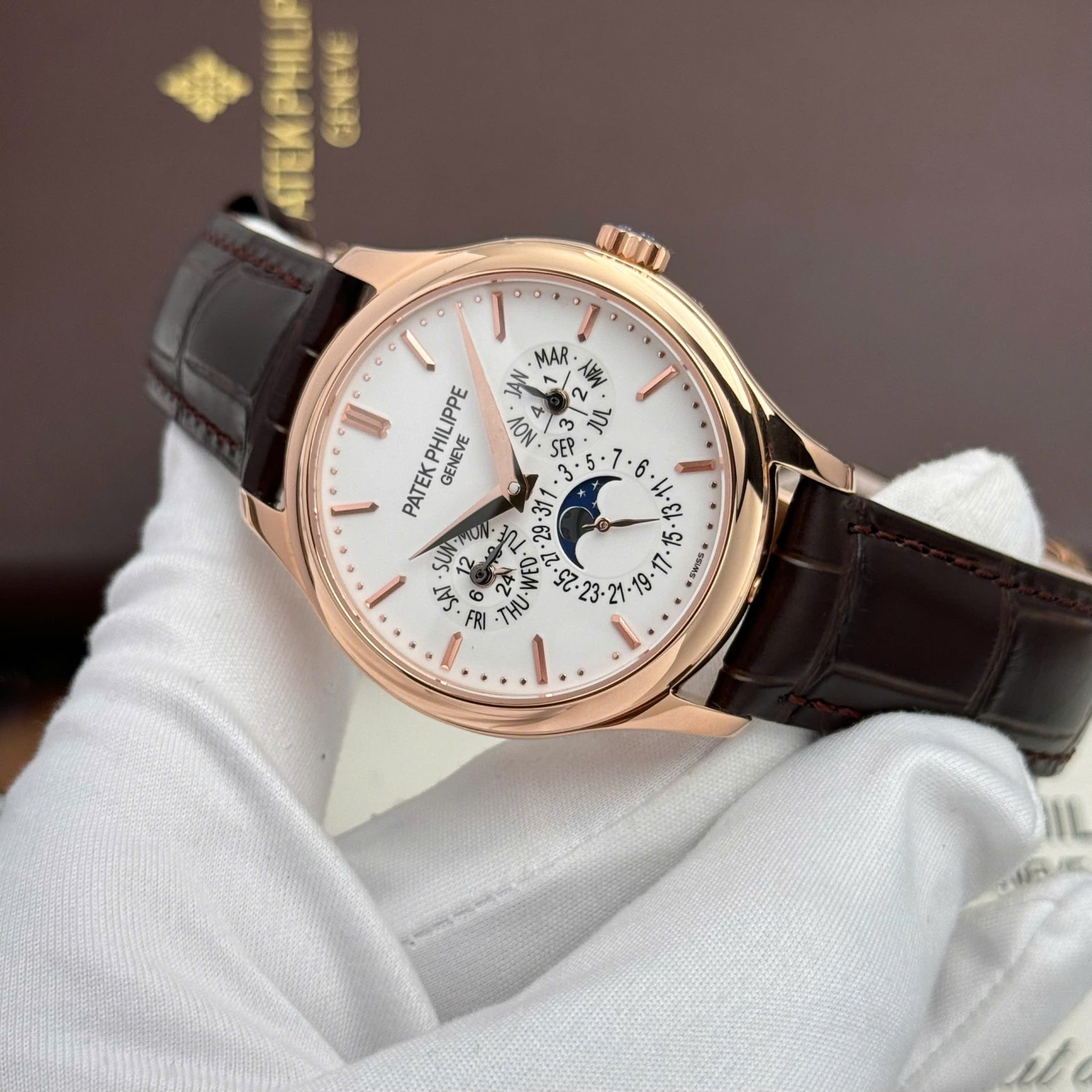 Patek Philippe Grand Complicaitons 5327R Best Replica Watches White Dial Automatic Movement 40mm