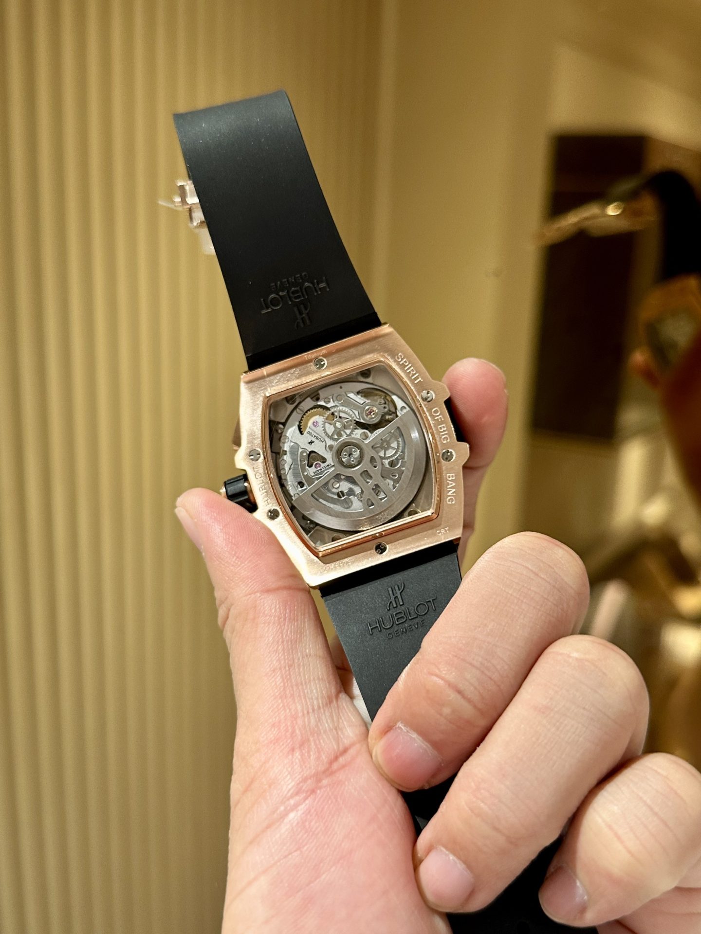 Hublot Replica 1:1 Watch Spirit Of Big Bang Blue Chronograph King Gold 42mm
