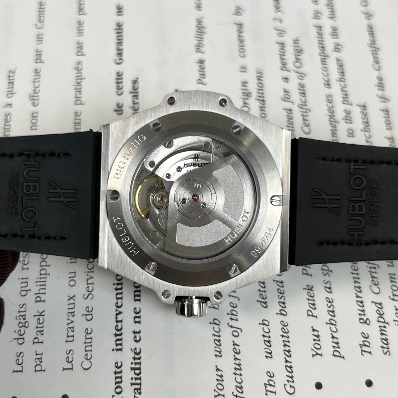 Hublot Replica 1:1 Watch Big Bang One Click Blue Dial With Diamond benzene 38mm