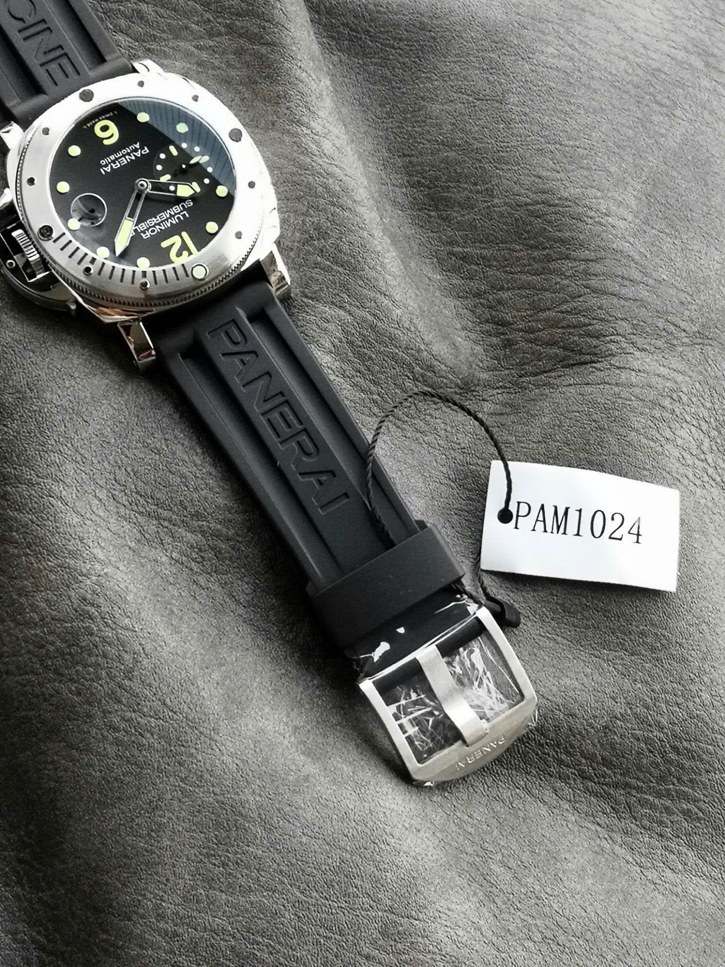 Panerai Replica Watch Luminor Submersible Automatic PAM00024 Black Rubber Strap VSF 44mm