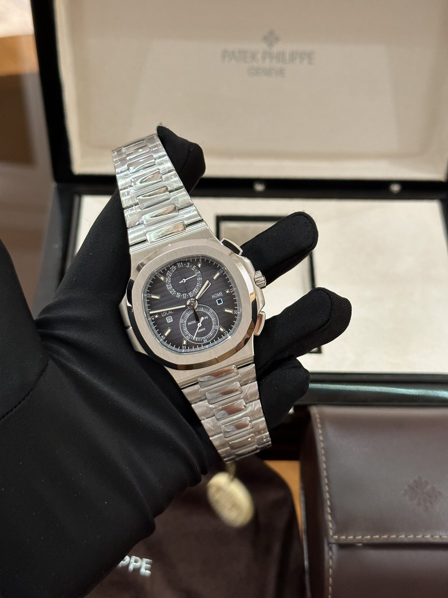 Patek Philippe Replica 1:1 Watch Nautilus 5990 Steel Strap Factory PPF 40mm
