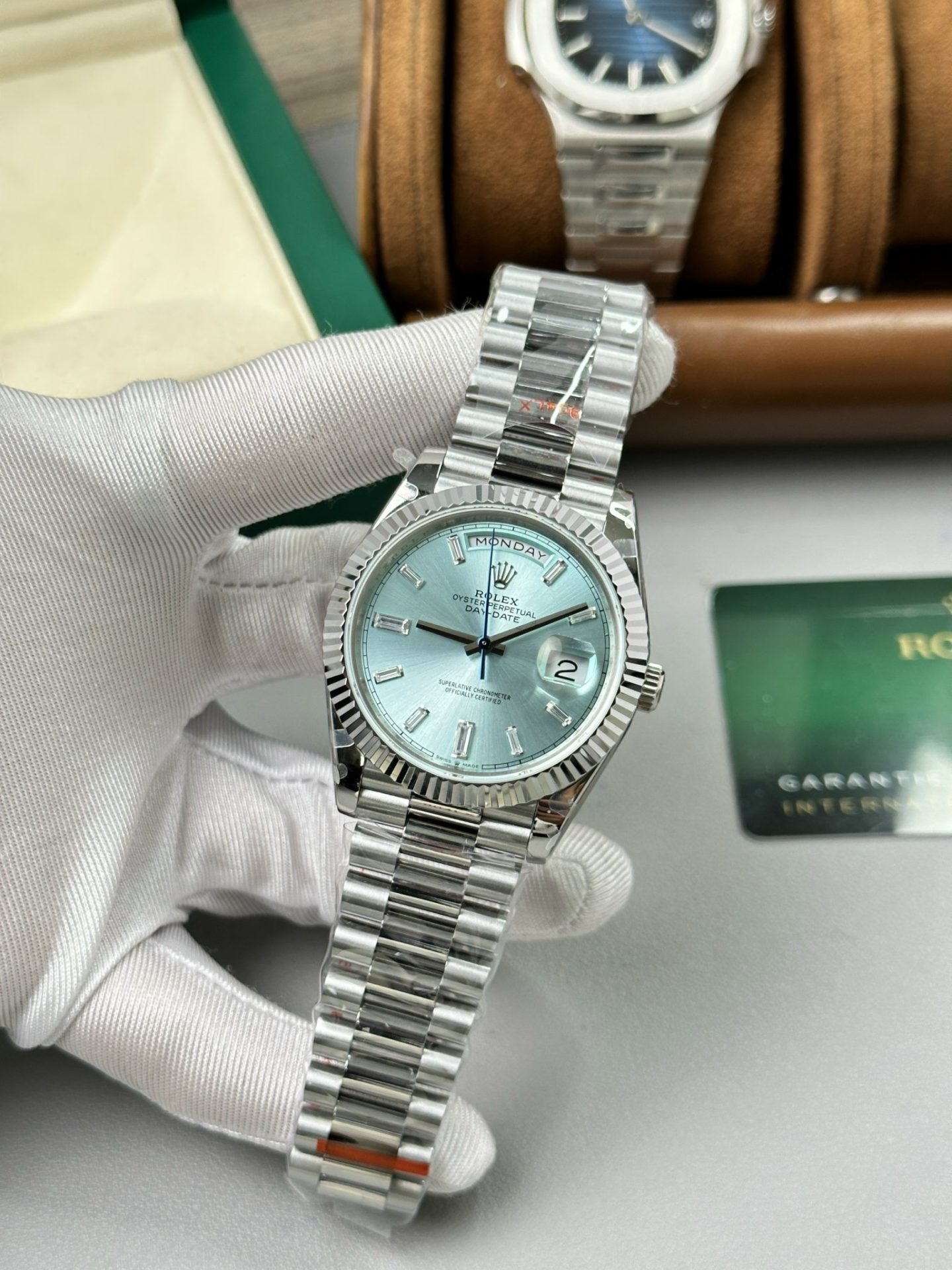 Rolex Replica 1:1 Watch Day-Date 228236 Weight 167gr V2 GM Factory 40mm