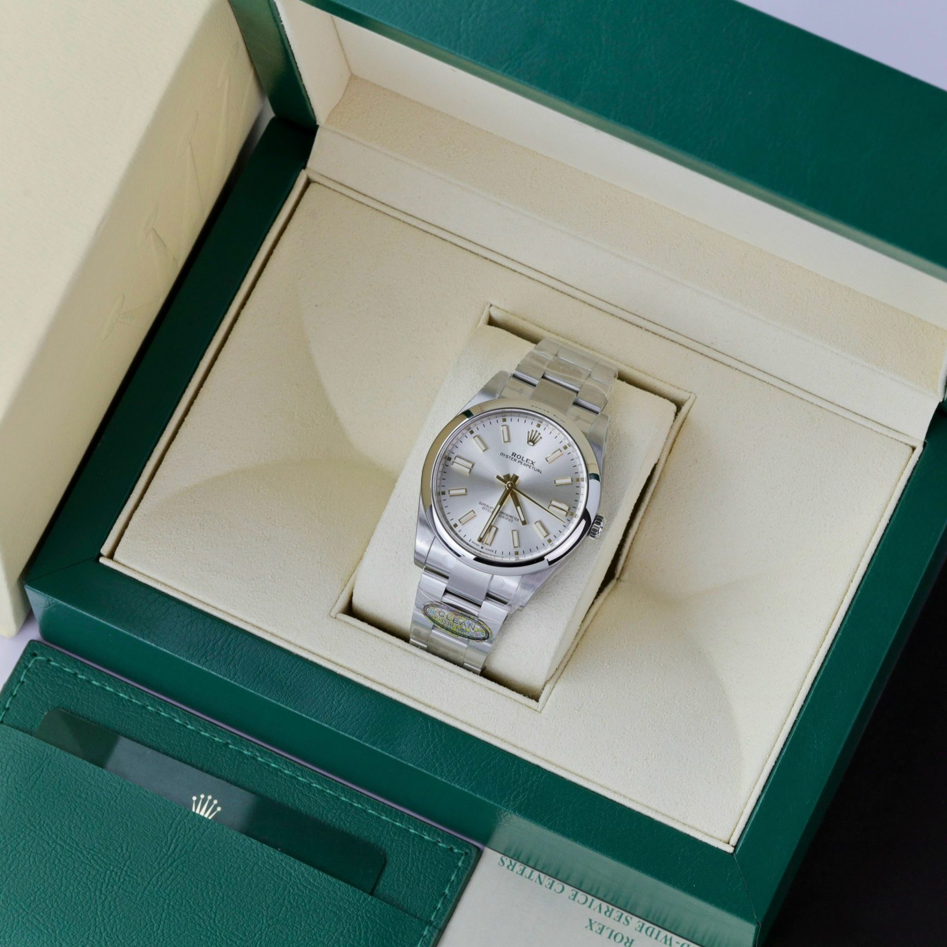 Rolex Replica 1:1 Watch Oyster Perpetual 124300 Silver Dial Factory Clean 36mm