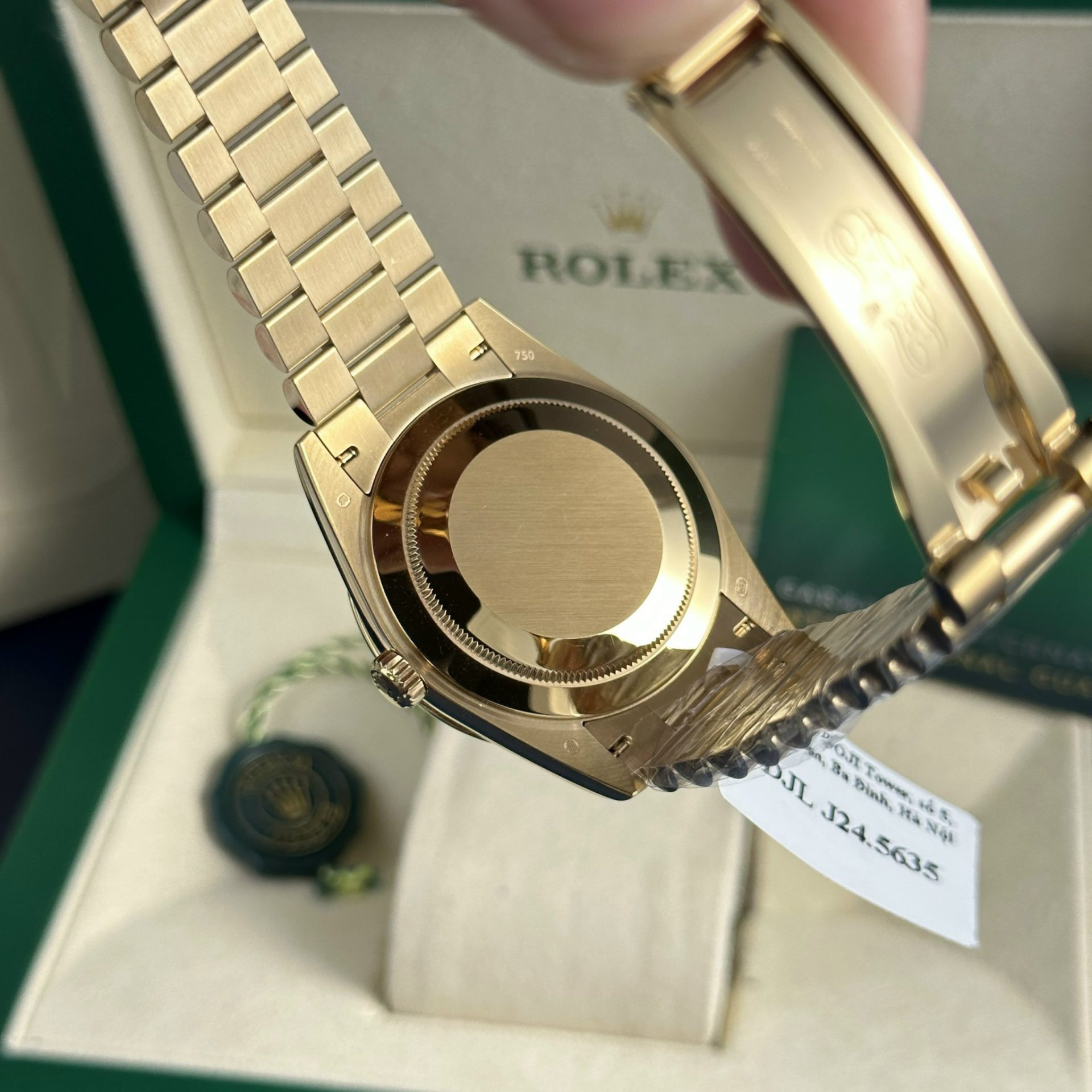 Rolex Replica 1:1 Watch Day-Date 228238 Gold Wrapped 18K Yellow Gold 178 grams GM Factory 40mm