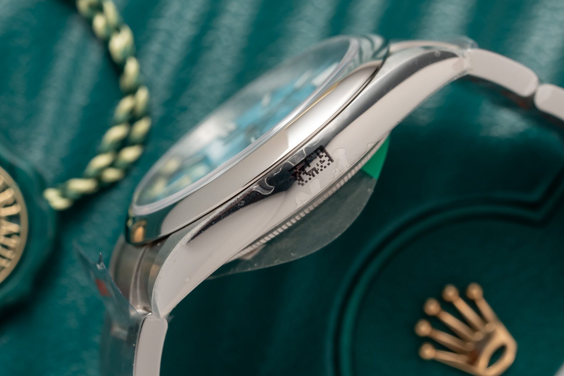 Rolex Replica 11 Watch Oyster Perpetual Ice Blue Dial King Factory 41mm