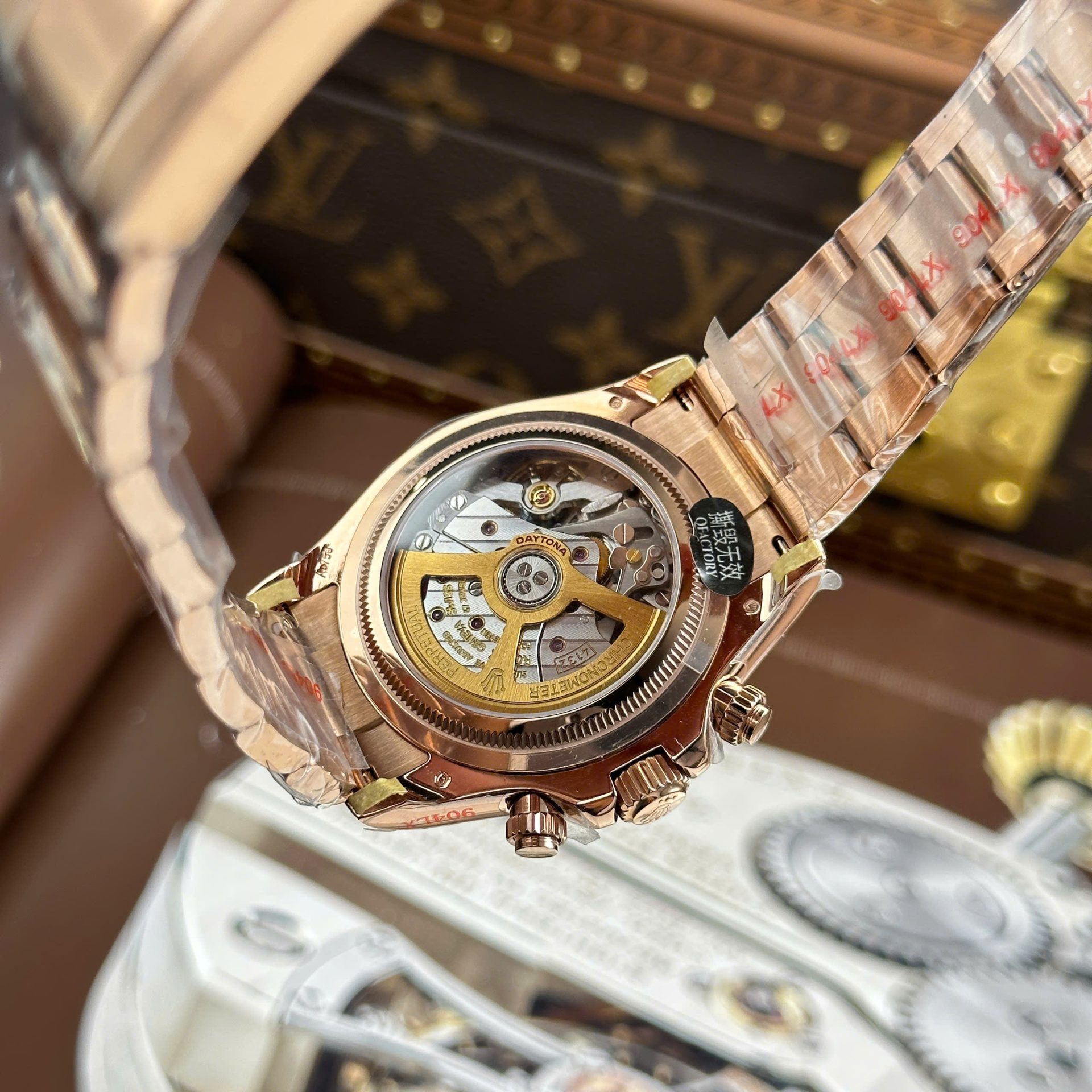 Rolex Cosmograph Daytona Le Mans 126525LN Knock Off Watches Weight 173 Grams QF Factory 40mm