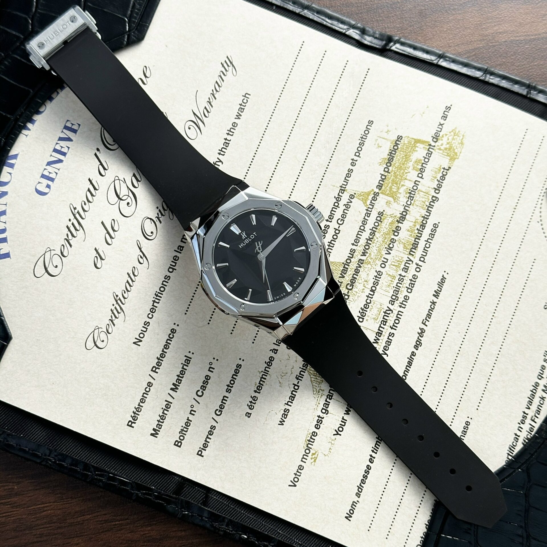 Hublot Replica 1:1 Watch Classic Fusion Orlinski Titanium Black Factory APS 40mm