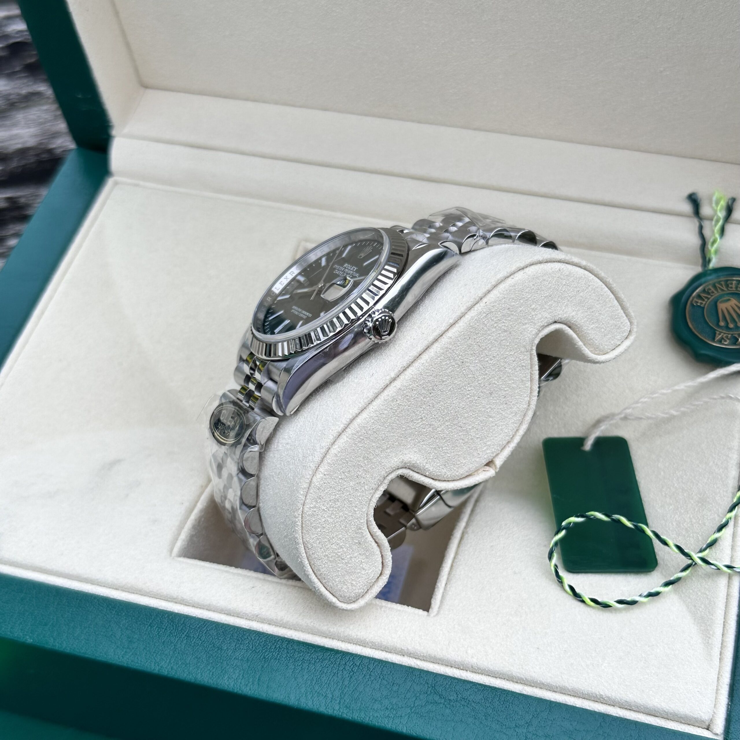 Rolex DateJust 126234 Green Dial Jubilee Replica 1:1 Watch Factory Clean 36MM
