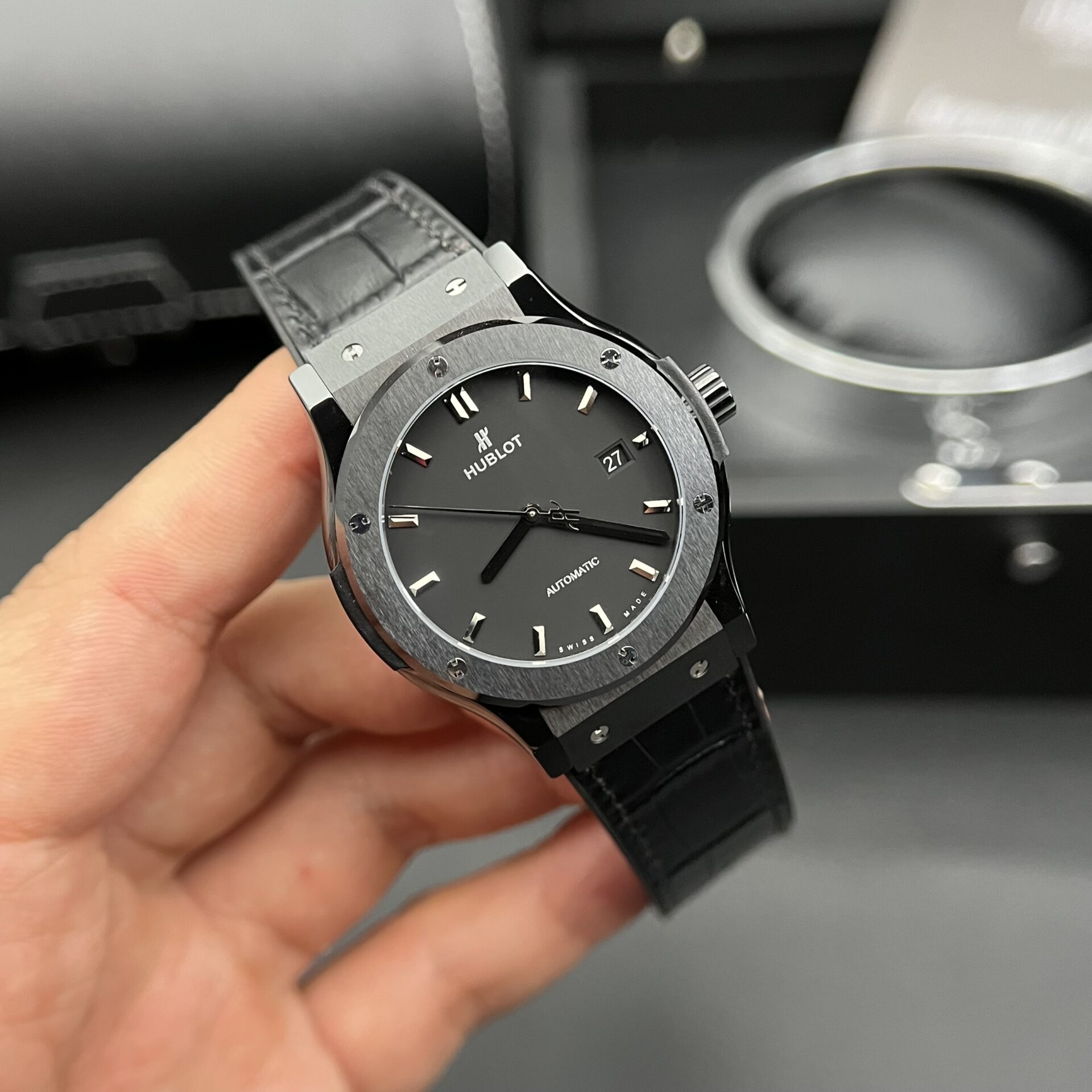Hublot Replica 1:1 Watch Classic Fusion Ceramic Black JJZ 42mm
