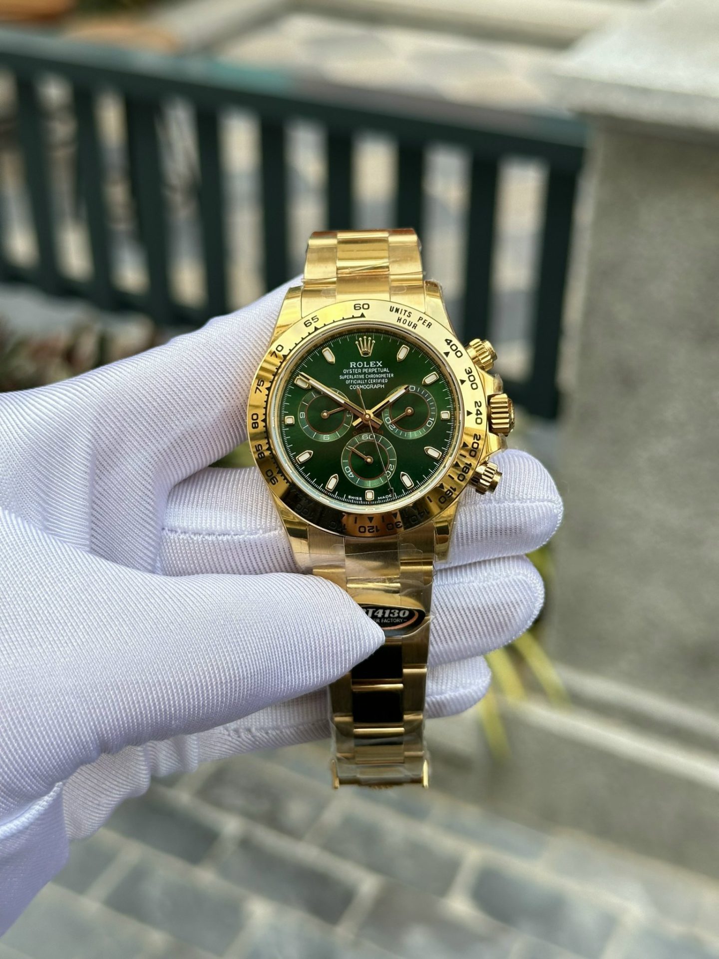 Rolex Replica 1:1 Watch Daytona 116508 Switzerland Green Dial BT Factory 40mm