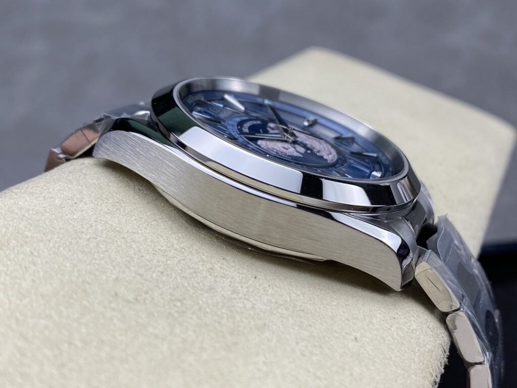 Omega Replica 11 Watch Aqua Terra Worldtimer Steel Strap Factory VS 43mm