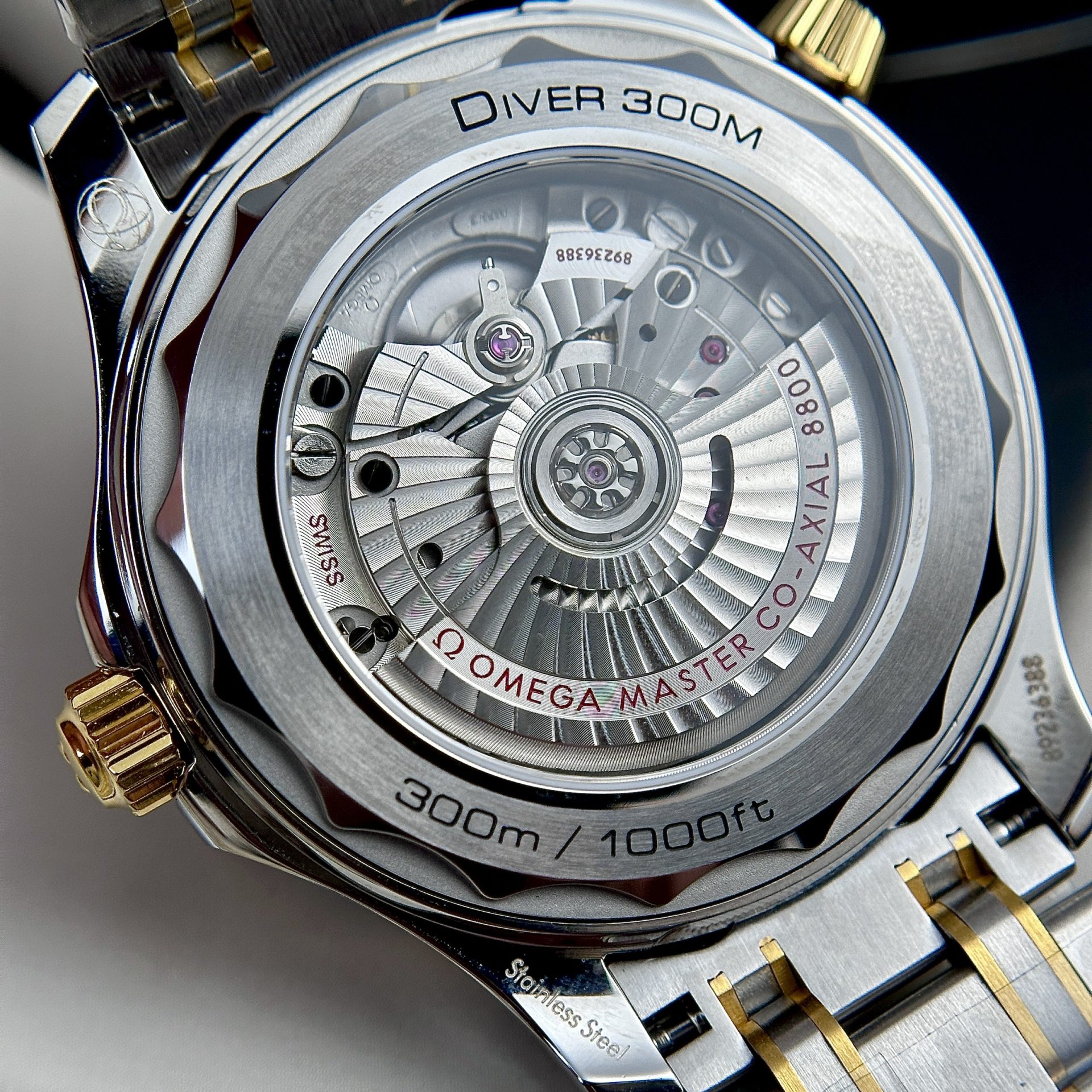 Omega Replica 1:1 Watch Seamaster Diver 300M Demi Gold Factory VS 42mm
