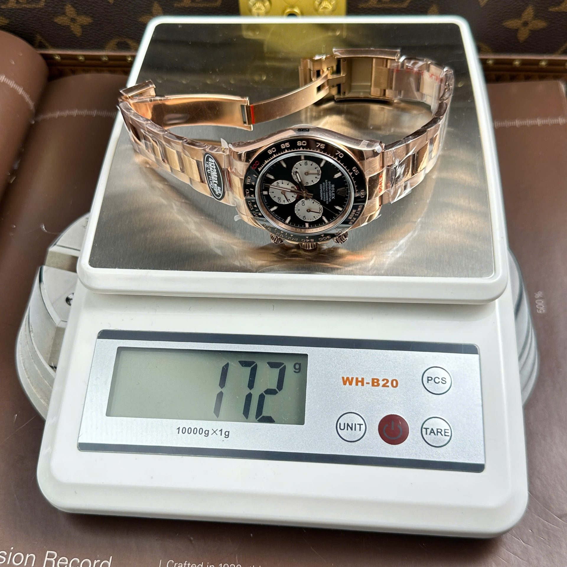 Rolex Cosmograph Daytona Le Mans 126525LN Knock Off Watches Weight 173 Grams QF Factory 40mm