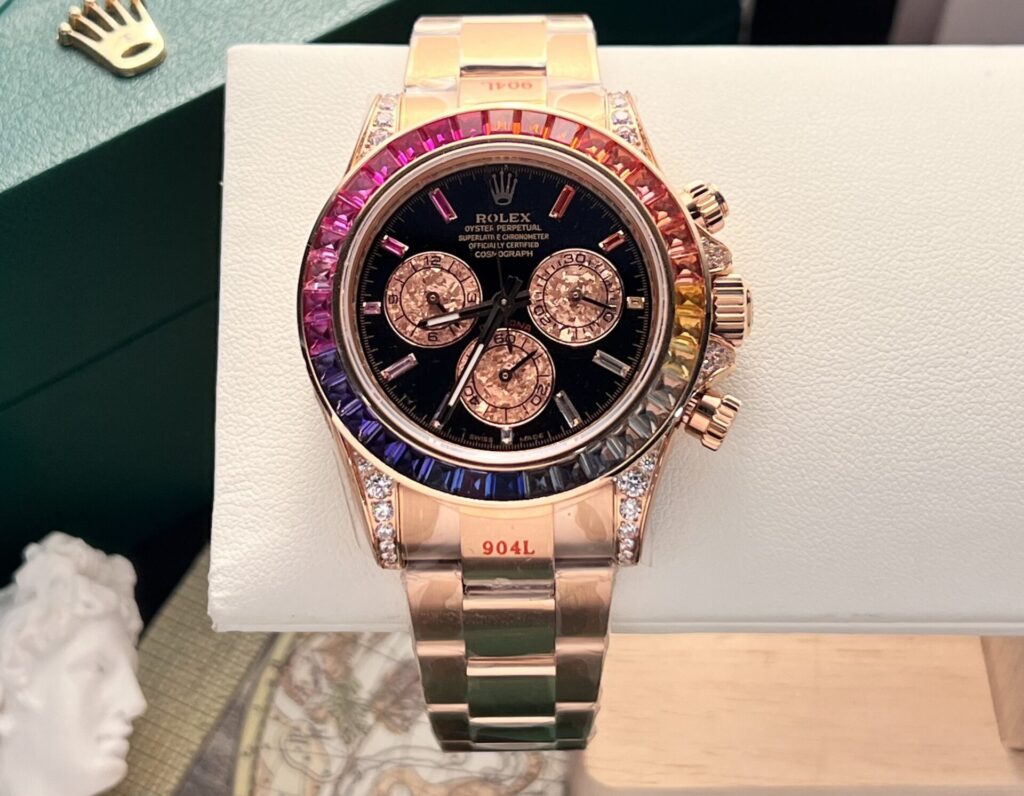 Rolex Replica 1:1 Watch Daytona Rainbow 116595 Factory Noob Highest Quality 40mm