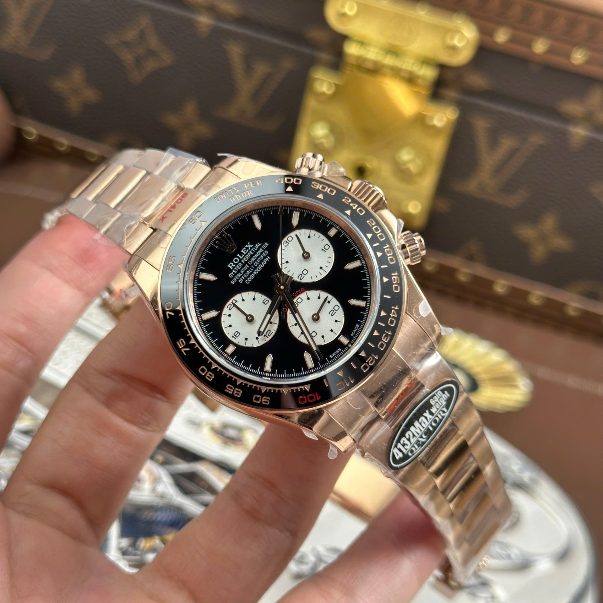 Rolex Cosmograph Daytona Le Mans 126525LN Knock Off Watches Weight 173 Grams QF Factory 40mm